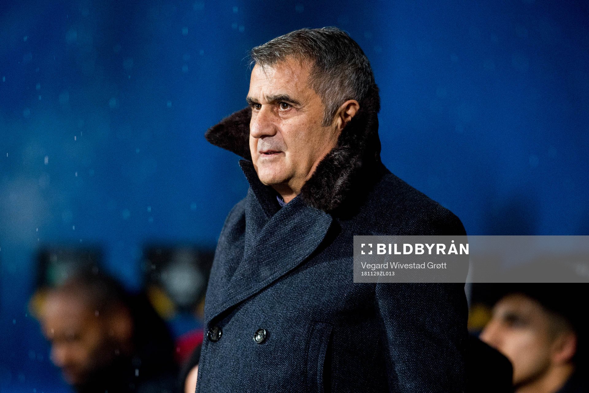 Senol Günes, head coach of Besiktas