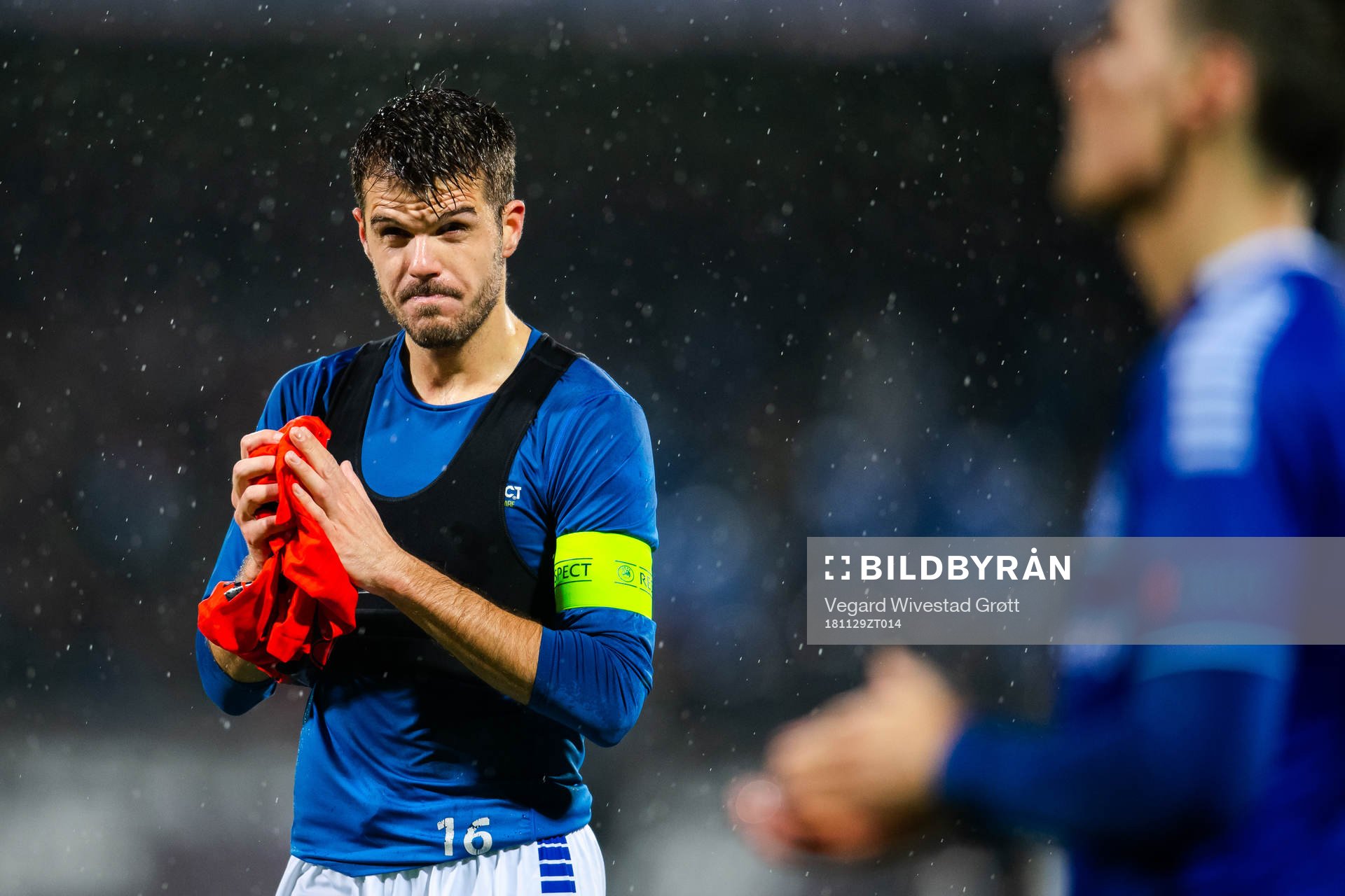 Tobias Heintz of Sarpsborg 08 looks dejected