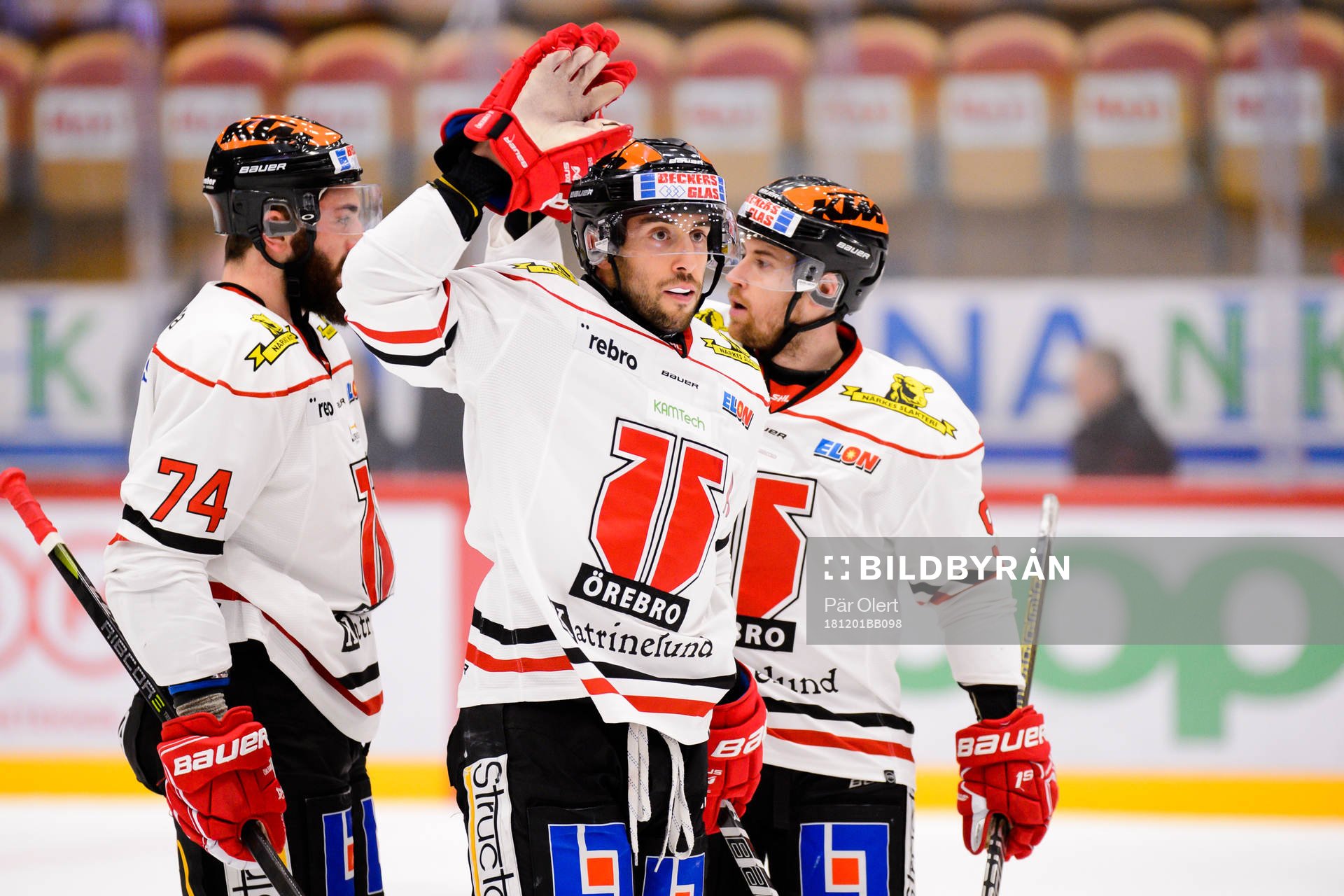 Örebros Aaron Palushaj jublar