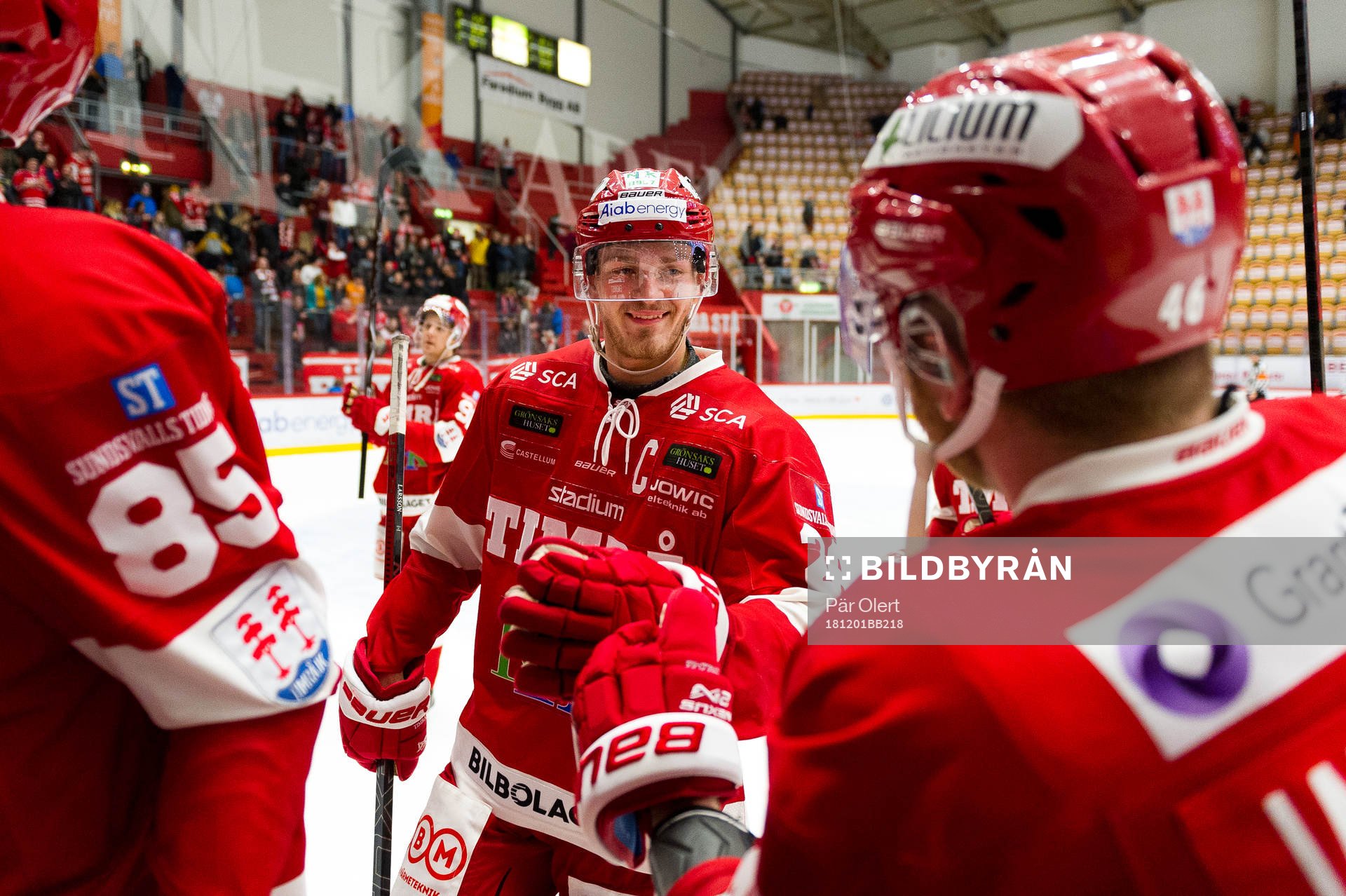 Timrås Hampus Larsson jublar