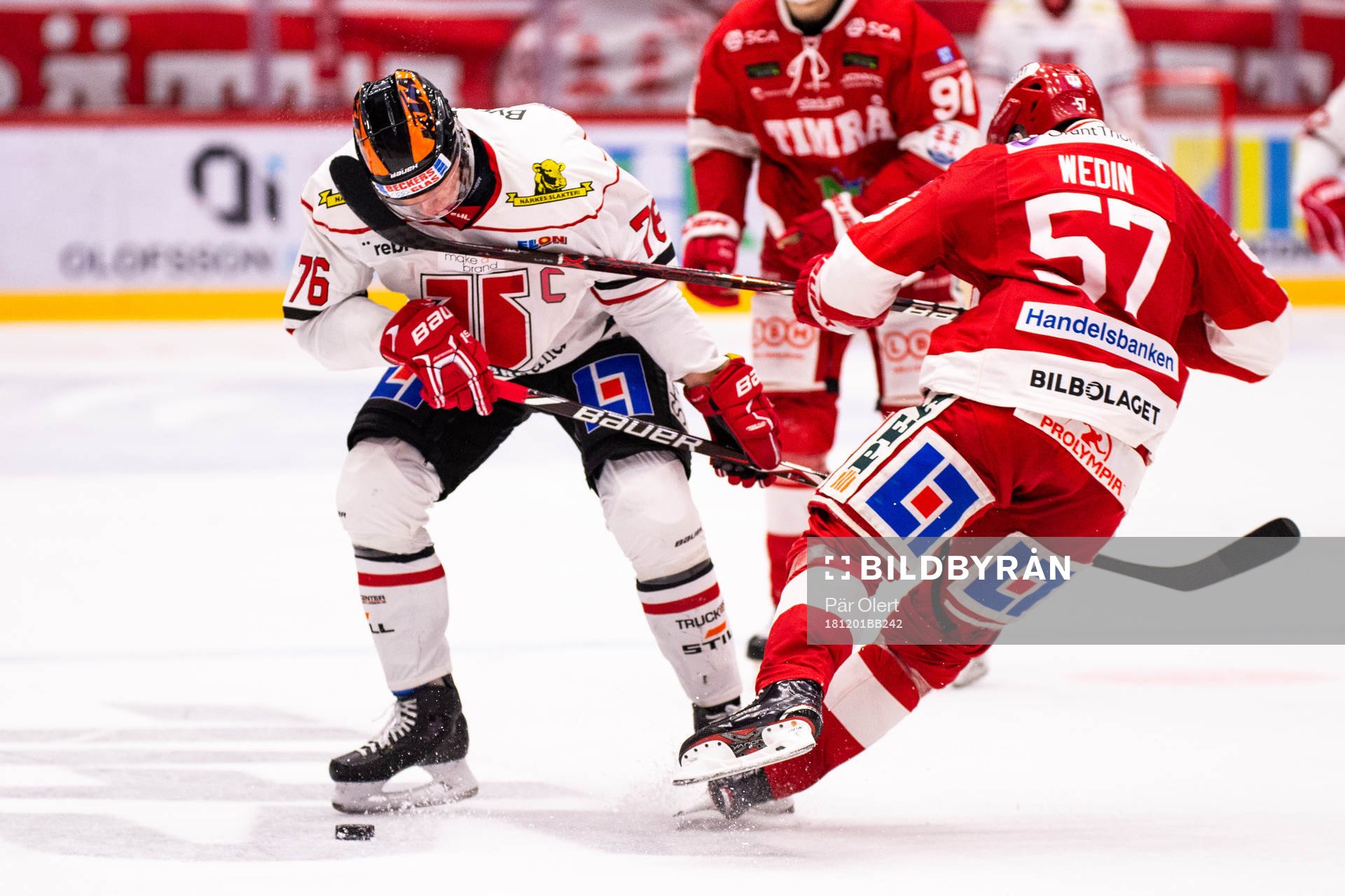 Örebros Jere Sallinen och Timrås Anton Wedin
