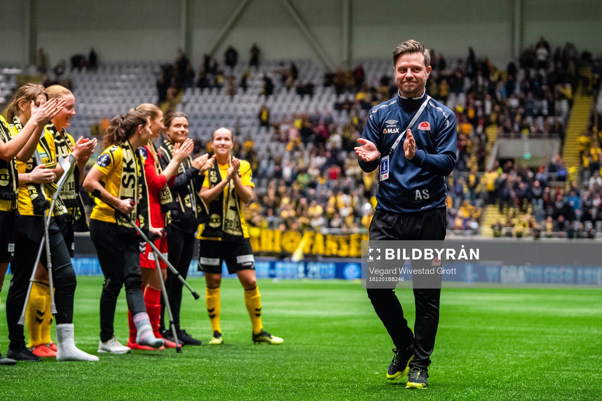 Alexander Straus, head coach of Sandviken