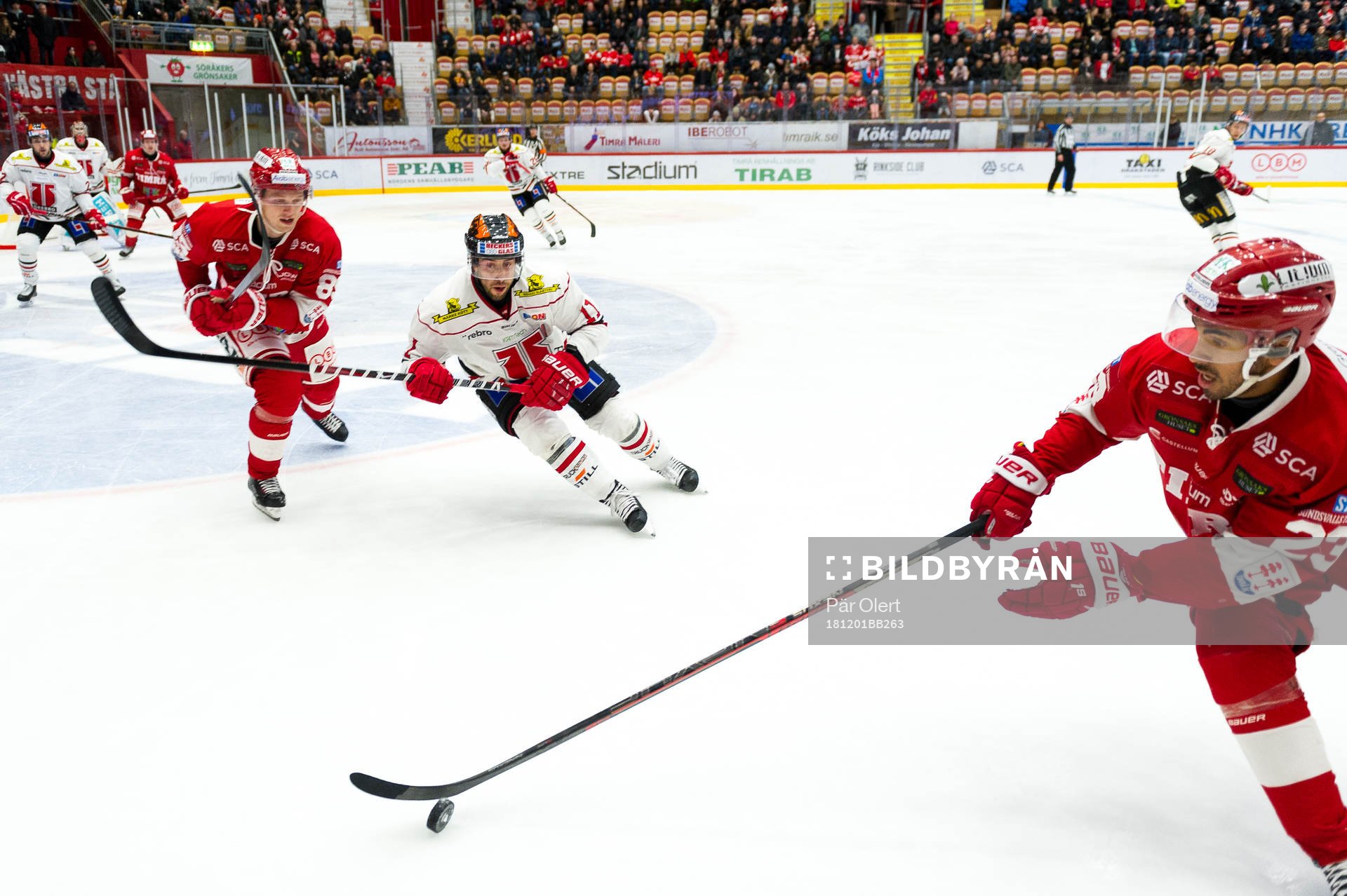 Timrås Lukas Enqvist, Örebros Rodrigo Abols och Timrås