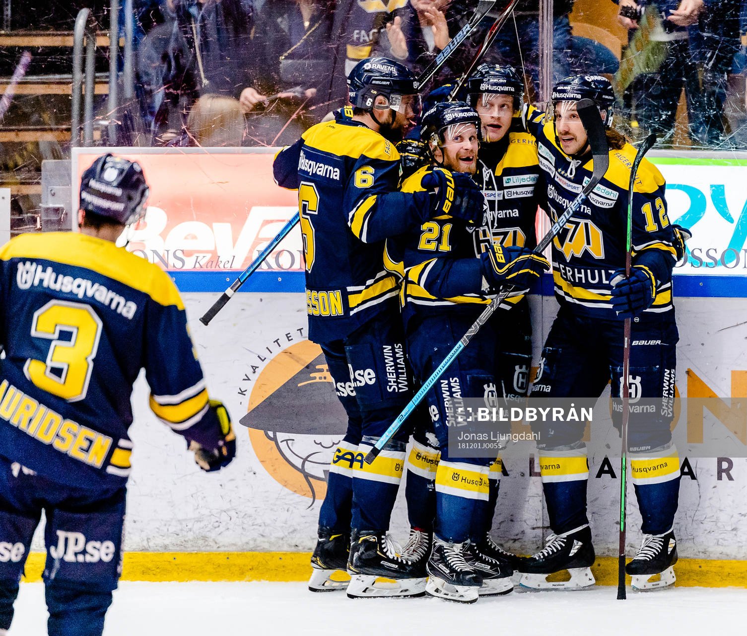 s Mattias Tedenby, Anton Bengtsson, Christoffer Persson och