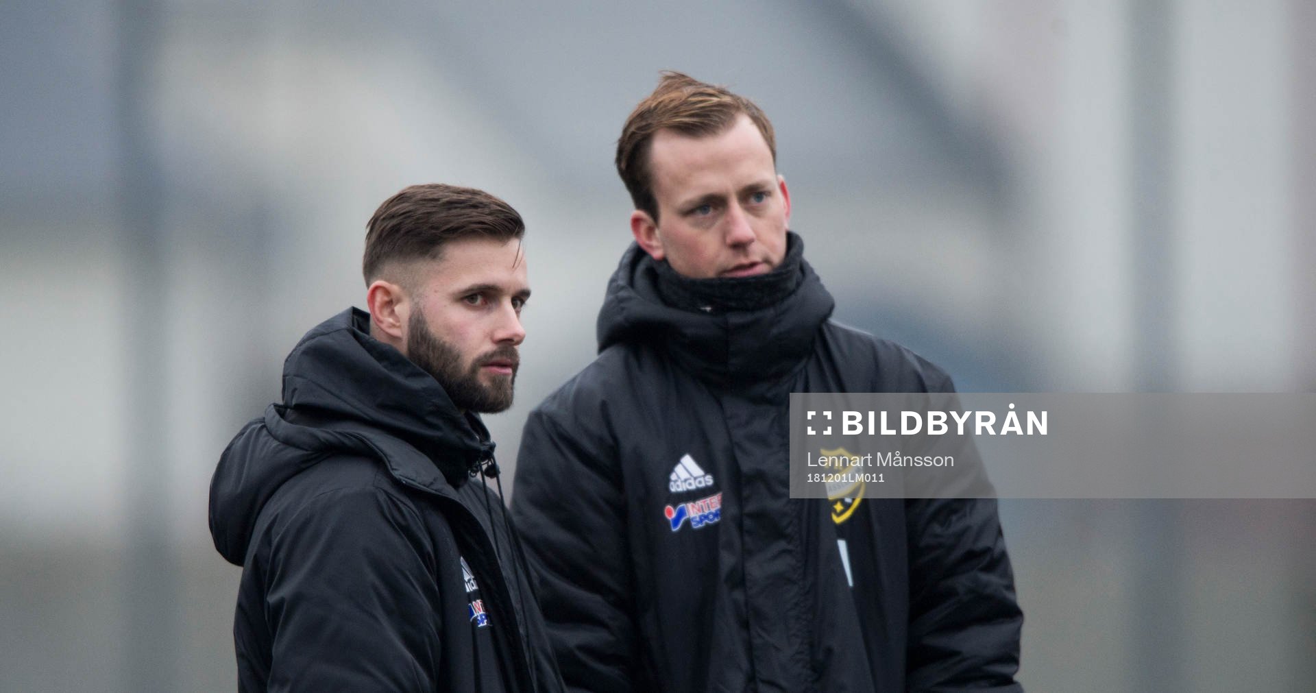 IFK Hässleholms tränarduo Chadie Hotait och Mattias