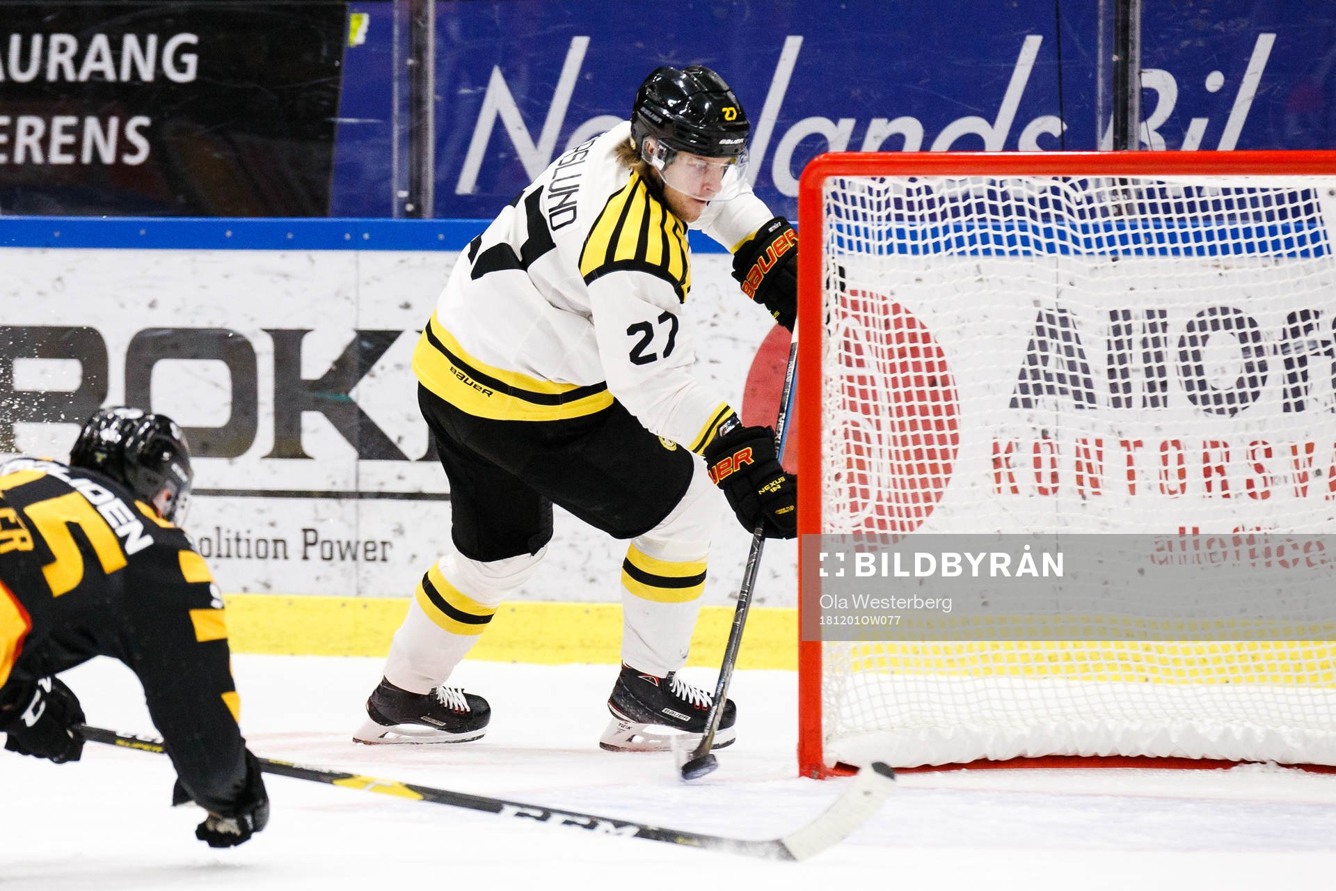 Brynäs Emil Forslund  gör 0-2