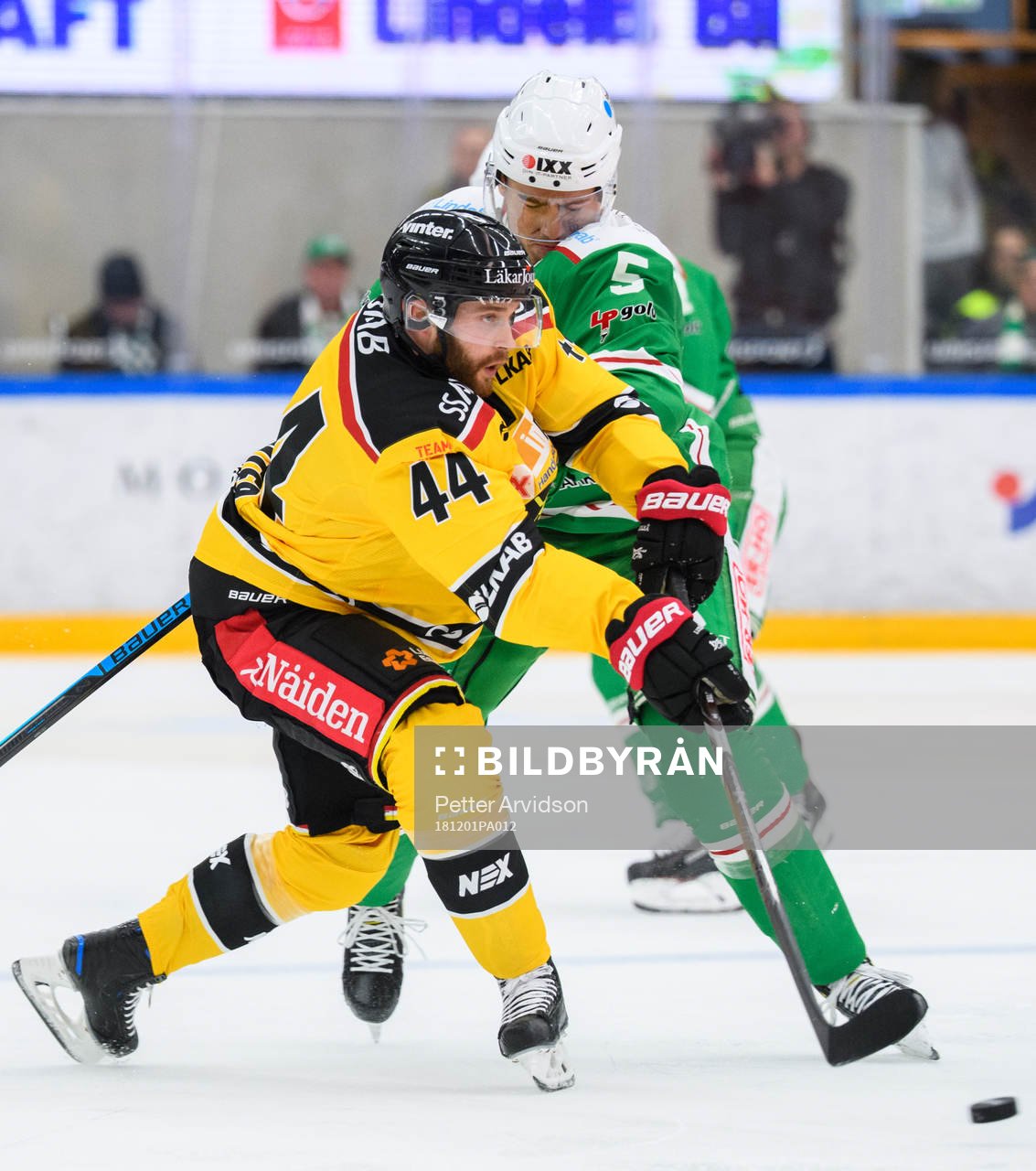 Luleås Mattias Guter och Rögles Alen Bibic