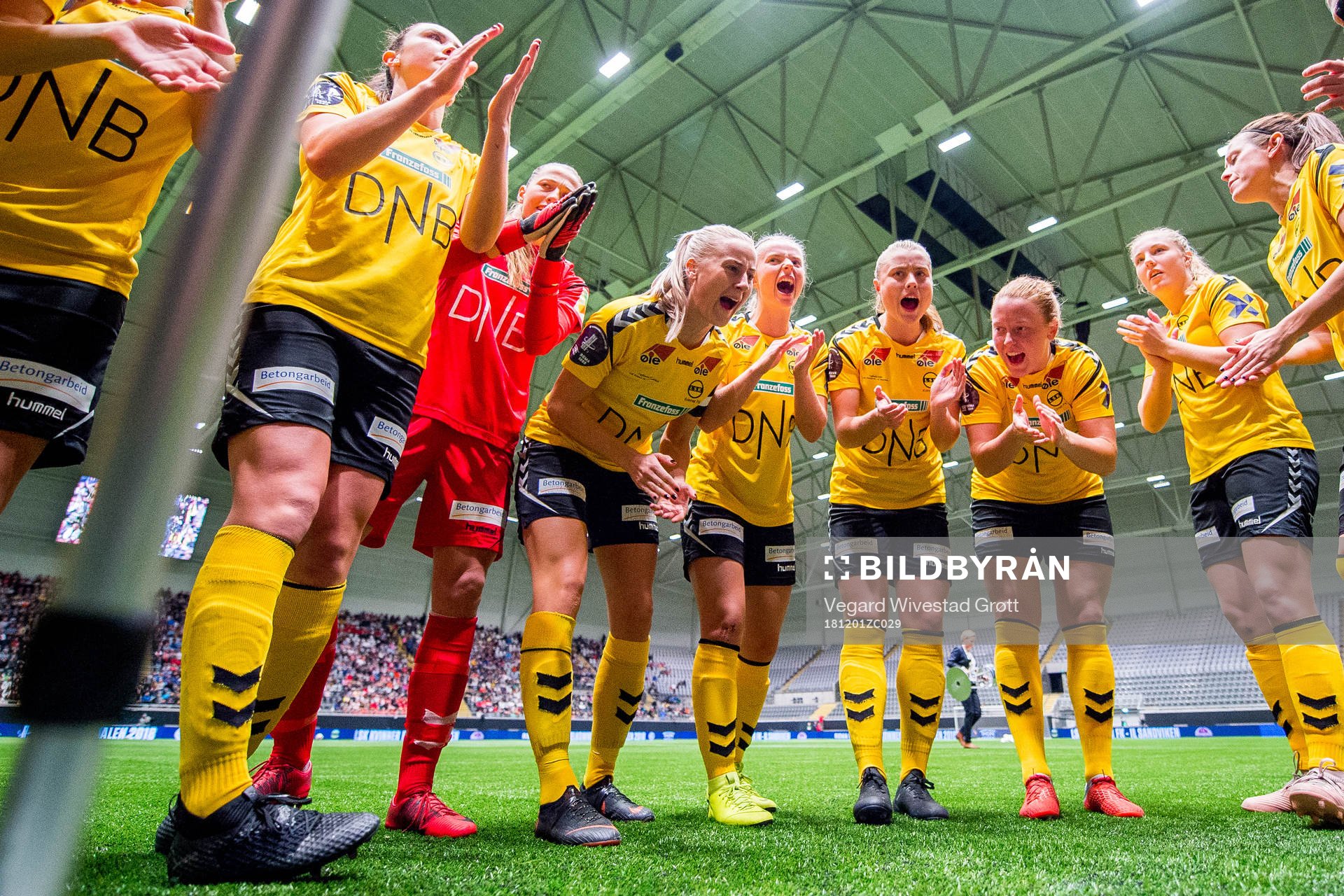 Ingrid Syrstad Engen, goalkeeper Cecilie Fiskerstrand, Anja