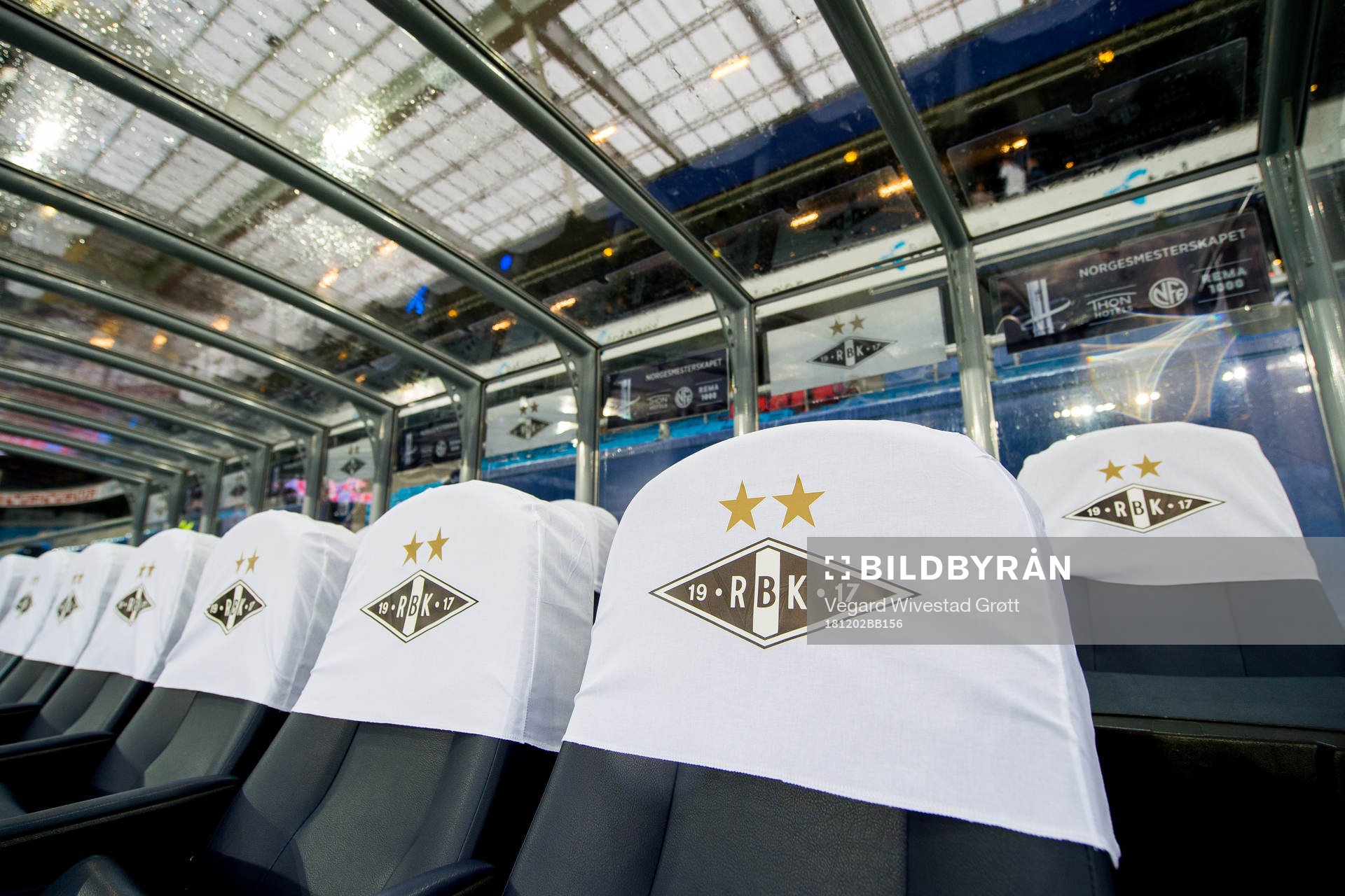 The Rosenborg bench