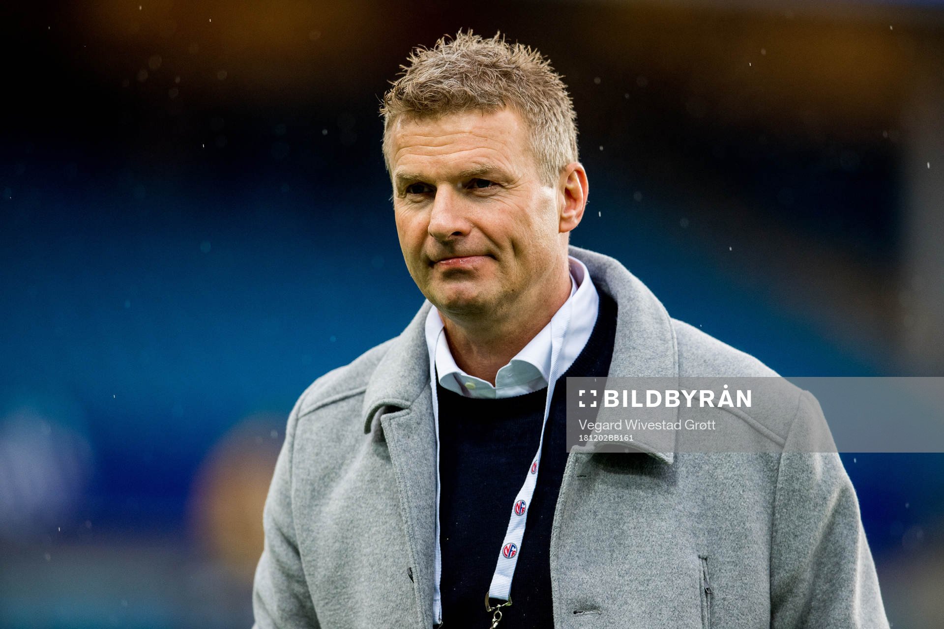 Jostein Flo, director of football at Strømsgodset, ahead of the cup final between Rosenborg and Strømsgodset on December 2, 2018 in Oslo.