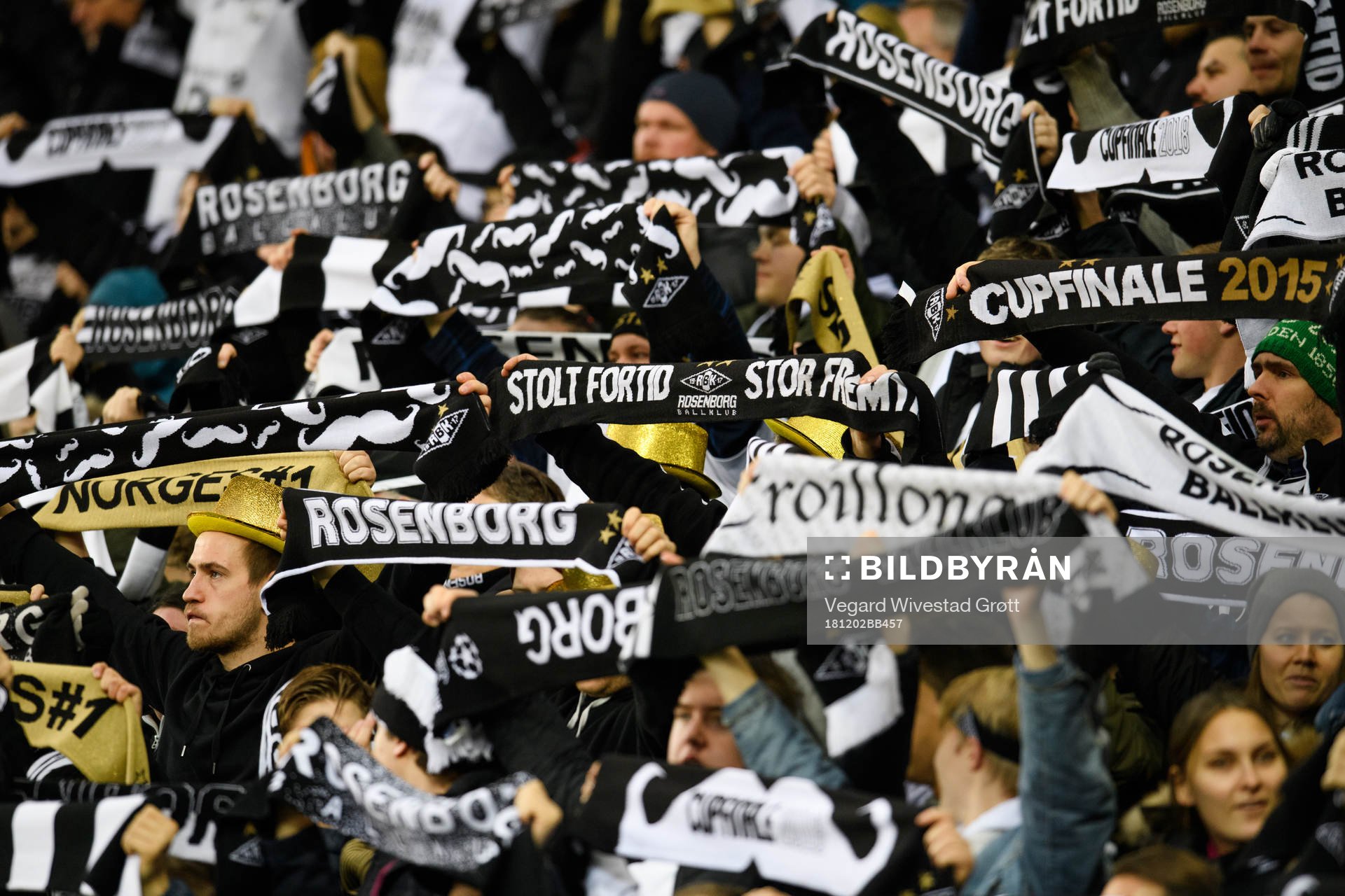 Fans of Rosenborg