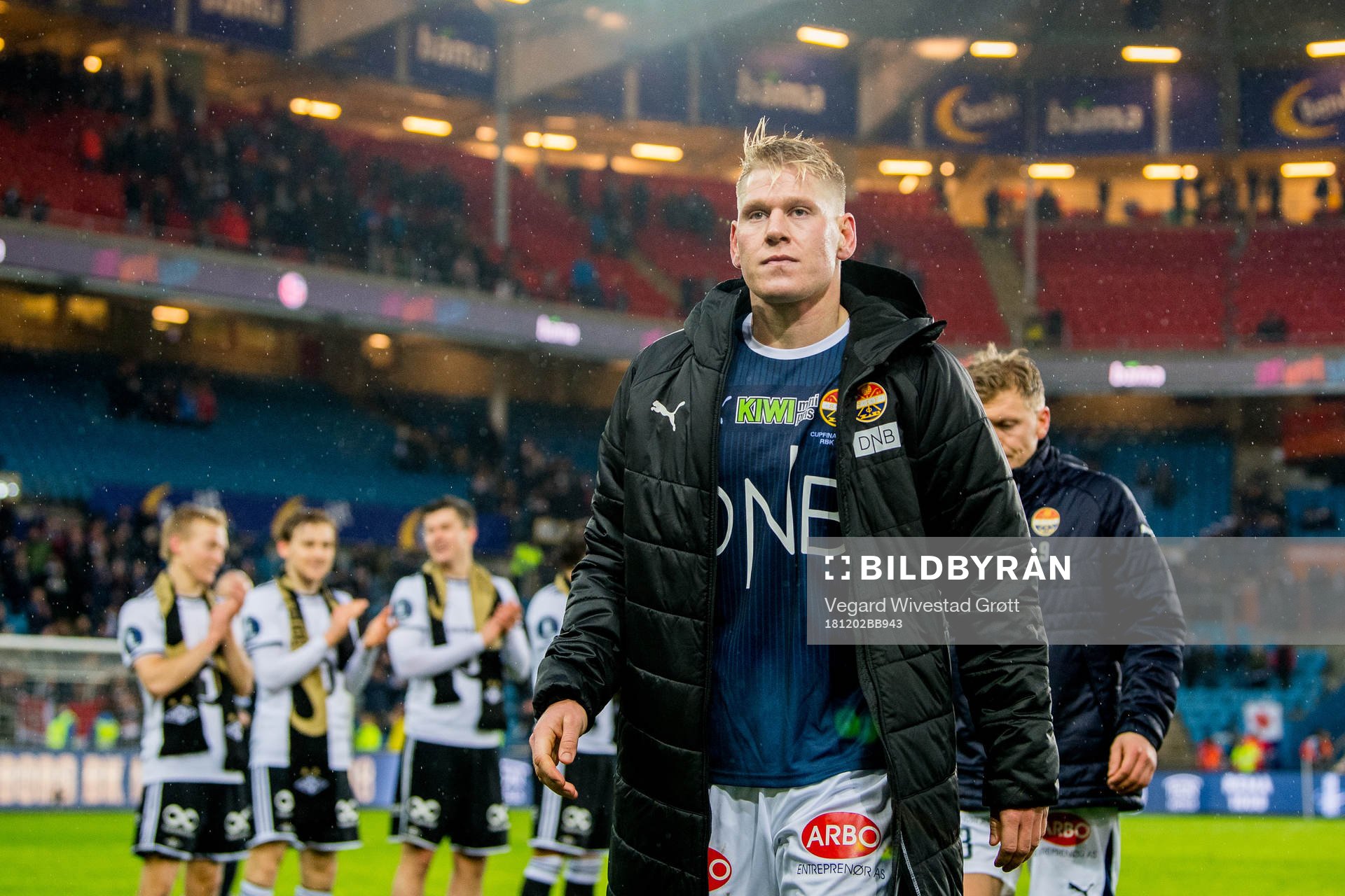 Jakob Glesnes of Strømsgodset looks dejected