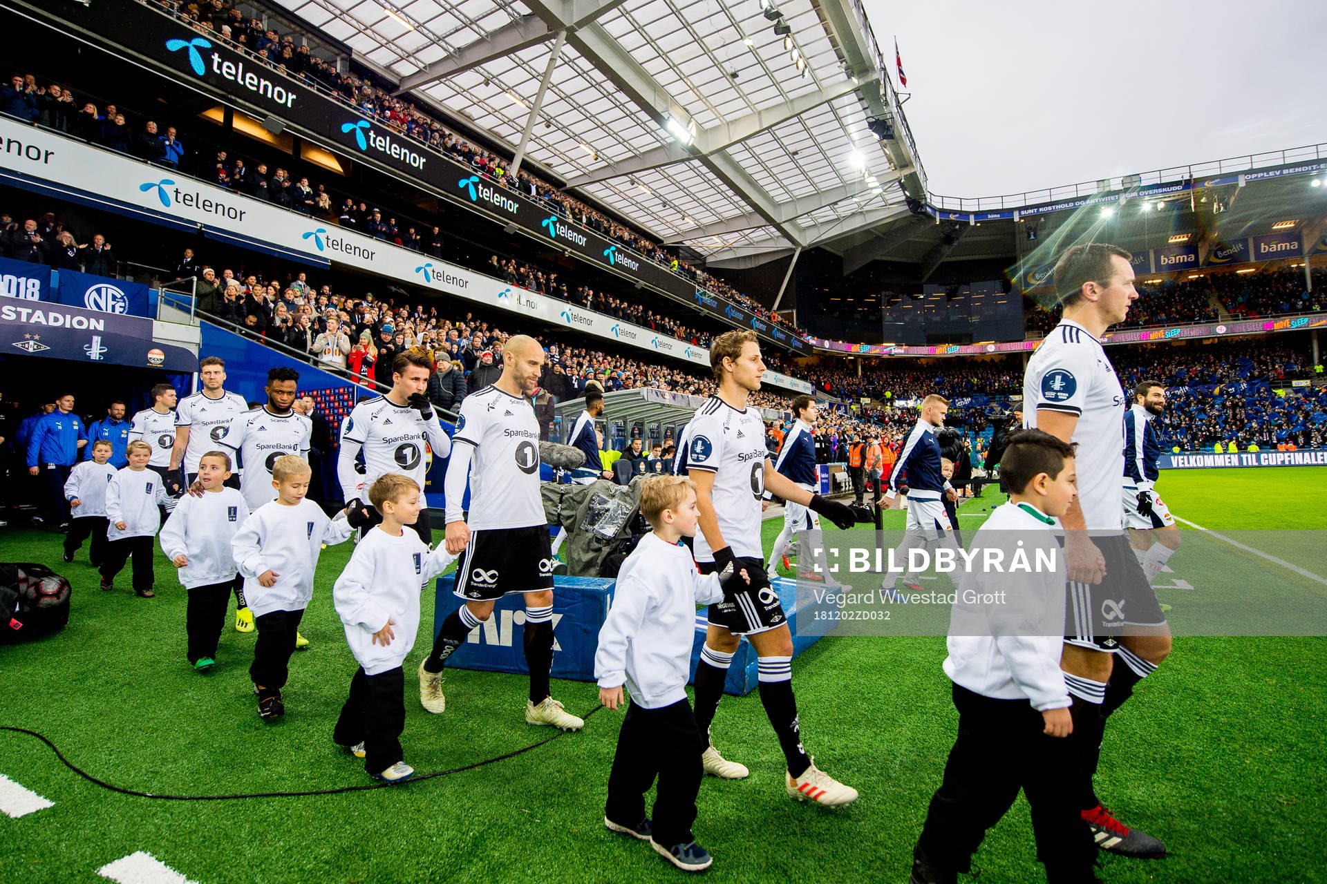 Tore Reginiussen and Vegar Eggen Hedenstad of Rosenborg