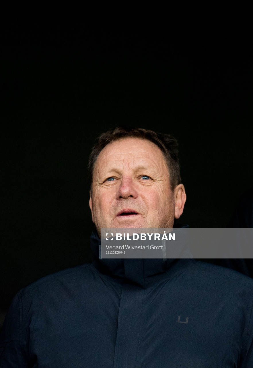 Bjarne Berntsen in the stands