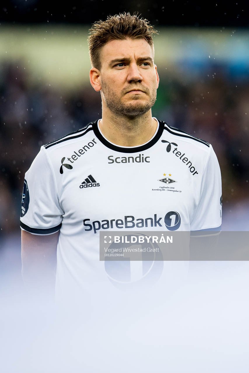 Nicklas Bendtner of Rosenborg
