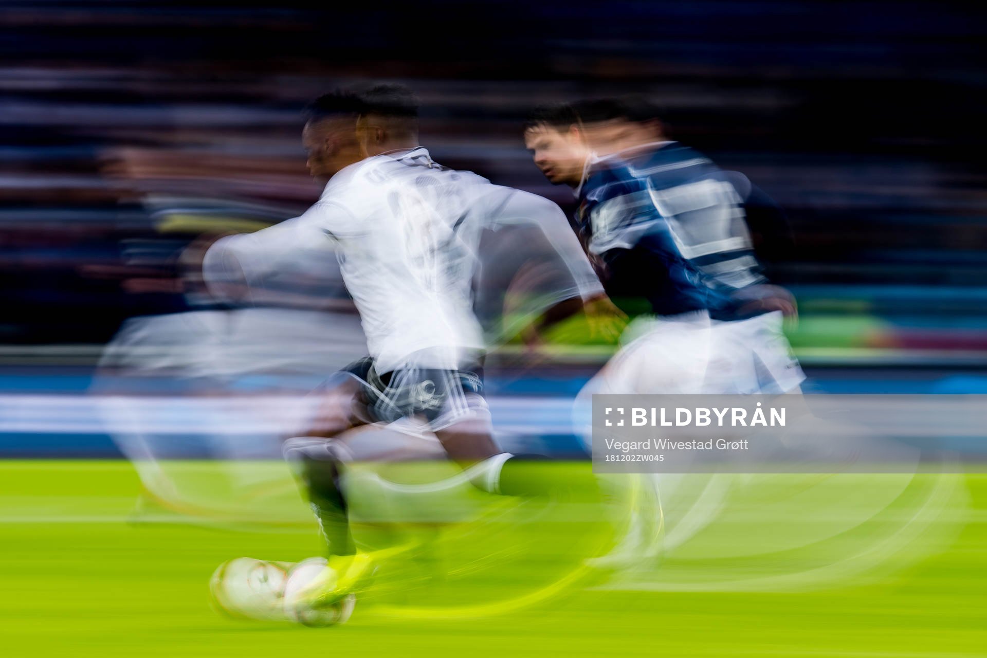Samuel Adegbenro of Rosenborg and Lars Vilsvik of