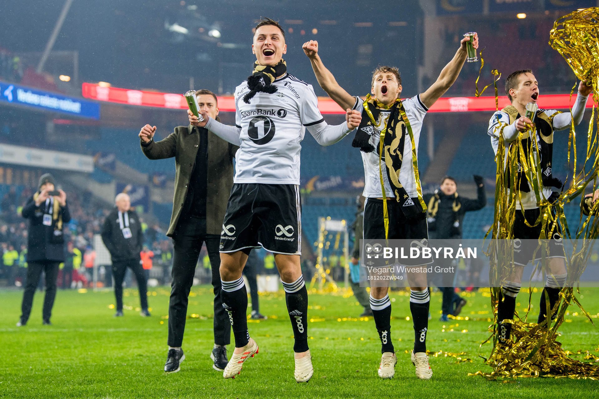 Jonathan Levi and Vegar Eggen Hedenstad of Rosenborg