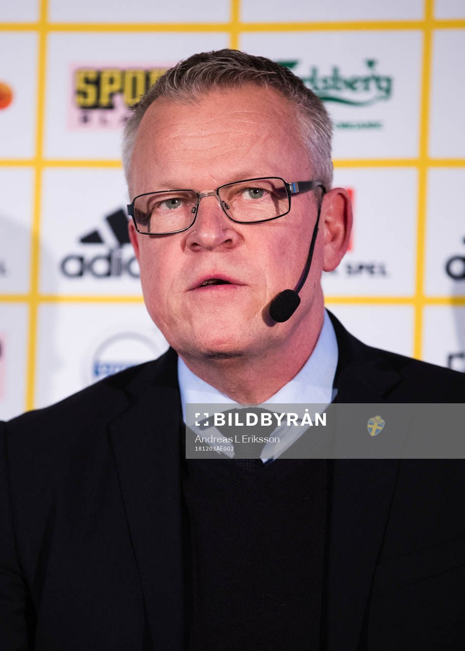 Sveriges förbundskapten Janne Andersson