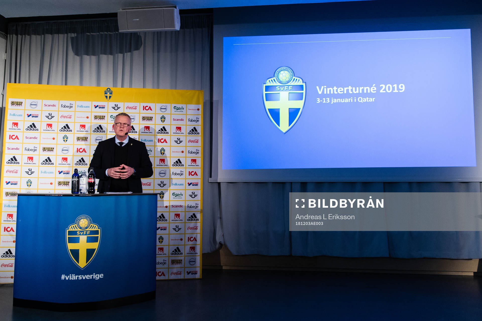 Sveriges förbundskapten Janne Andersson