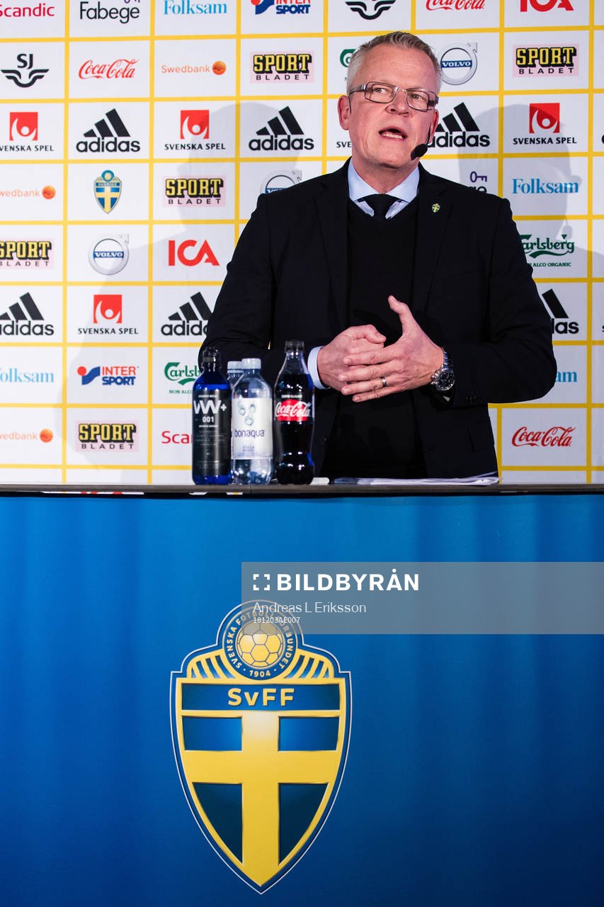 Sveriges förbundskapten Janne Andersson