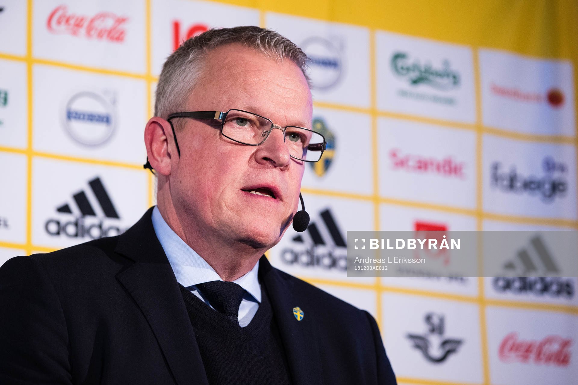 Sveriges förbundskapten Janne Andersson