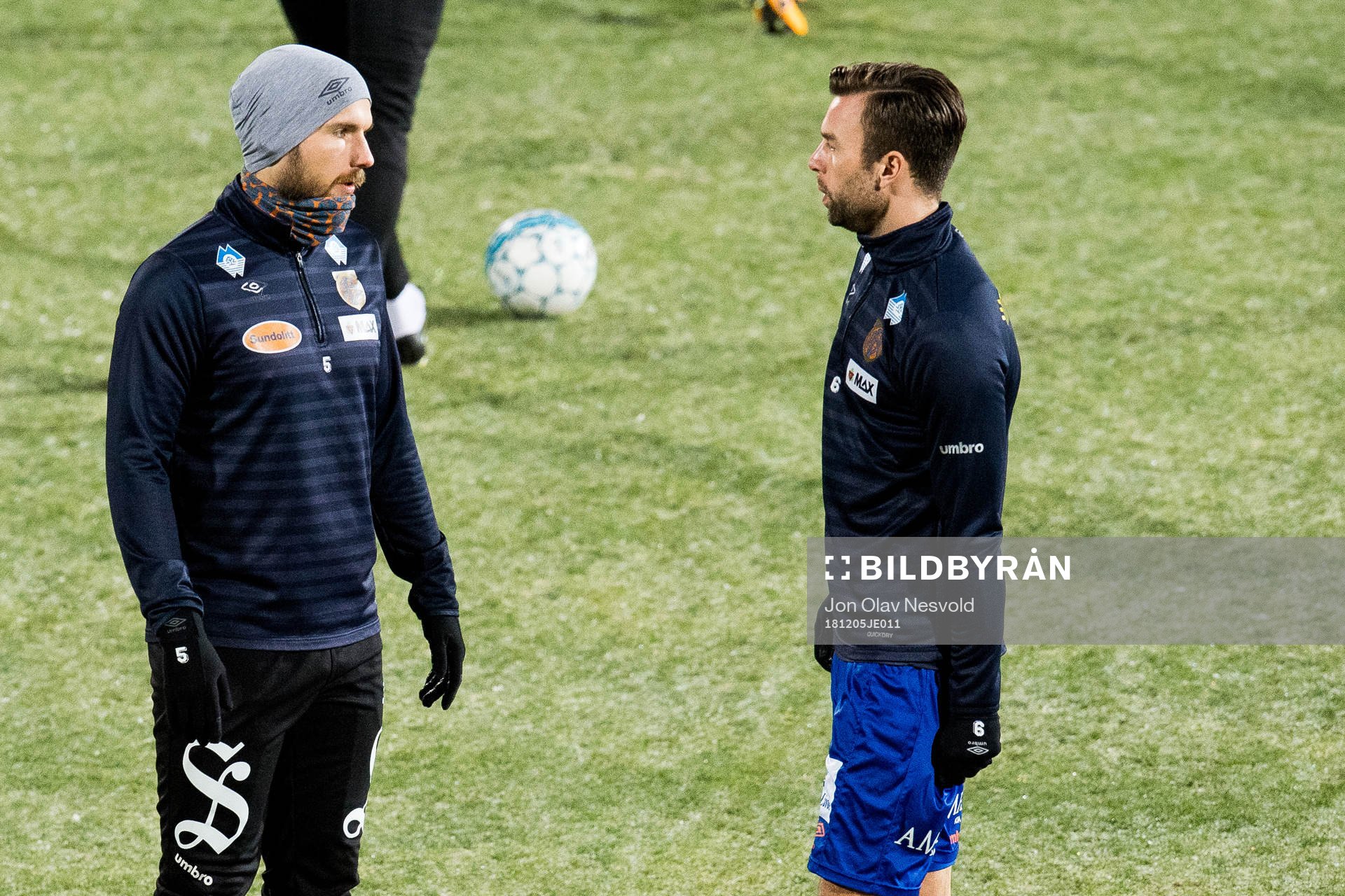 Oddbjørn Lie and Kaj Ramsteijn of Aalesund