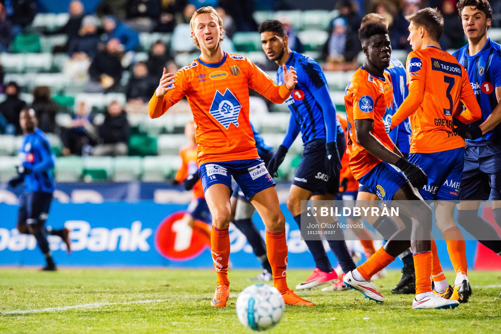 Jørgen Hatlehol of Aalesund looks dejected