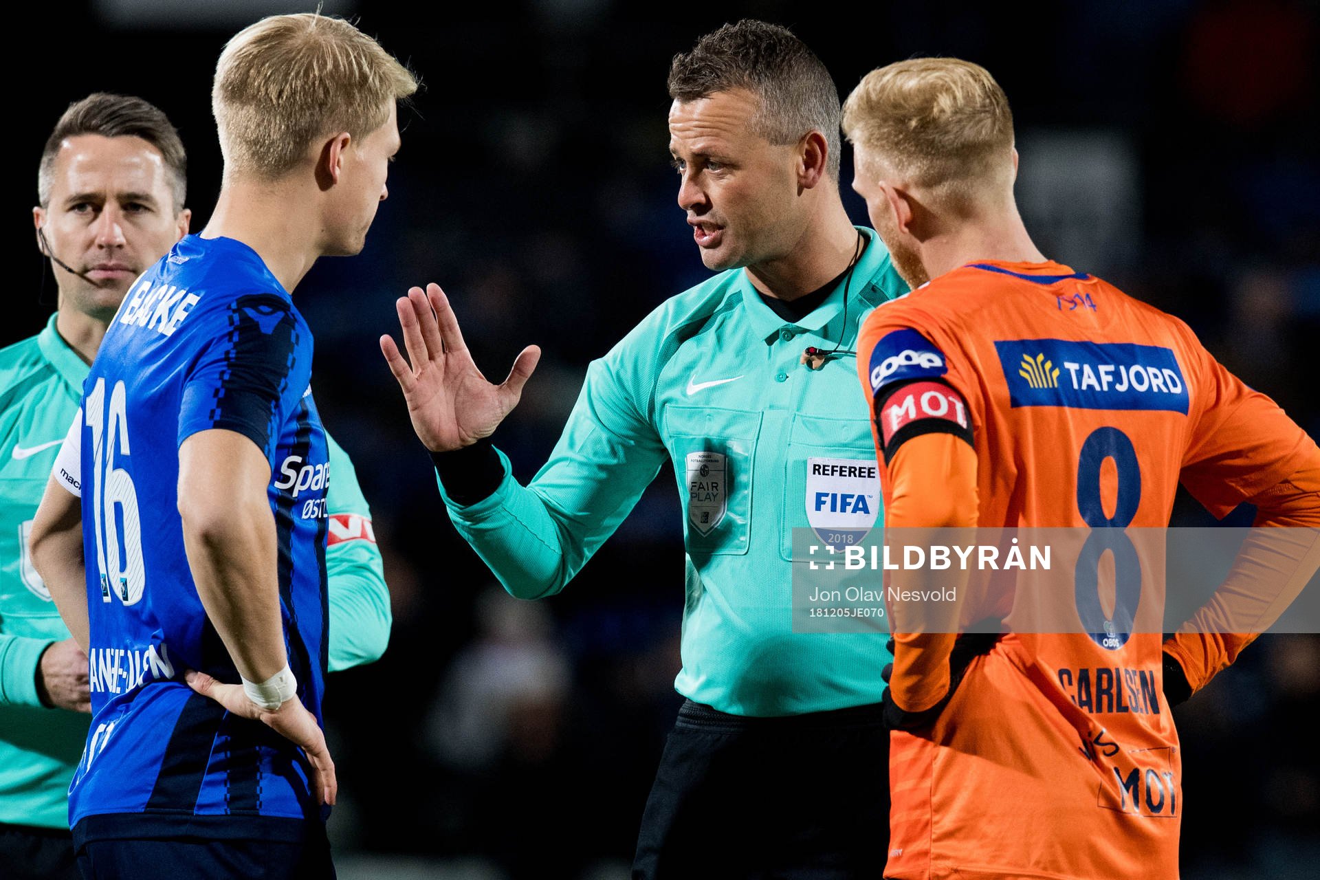Svein Oddvar Moen, referee