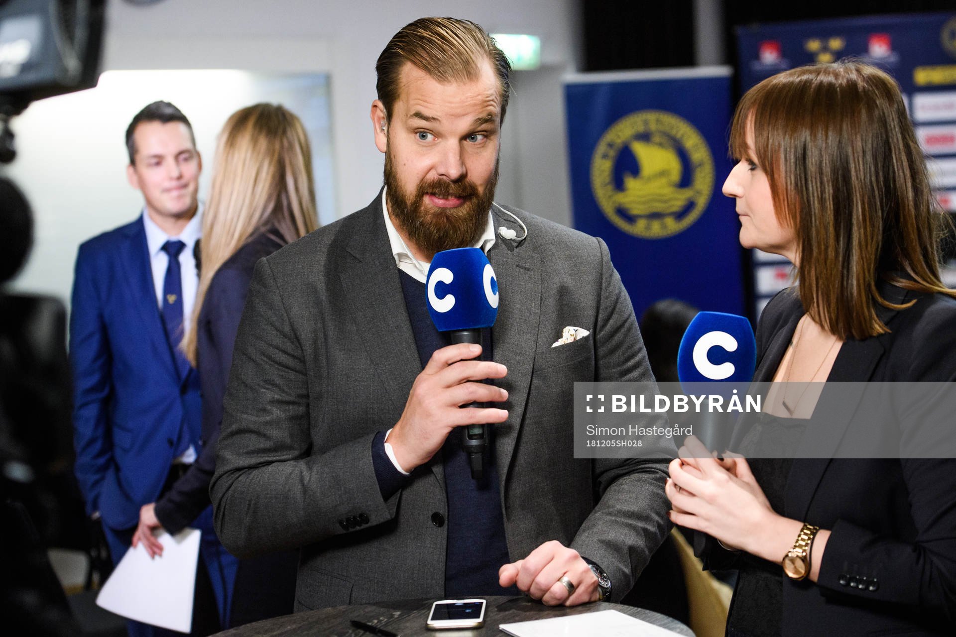 Cmores och Tv4s Sanny Lindström och Lena Sundqvist