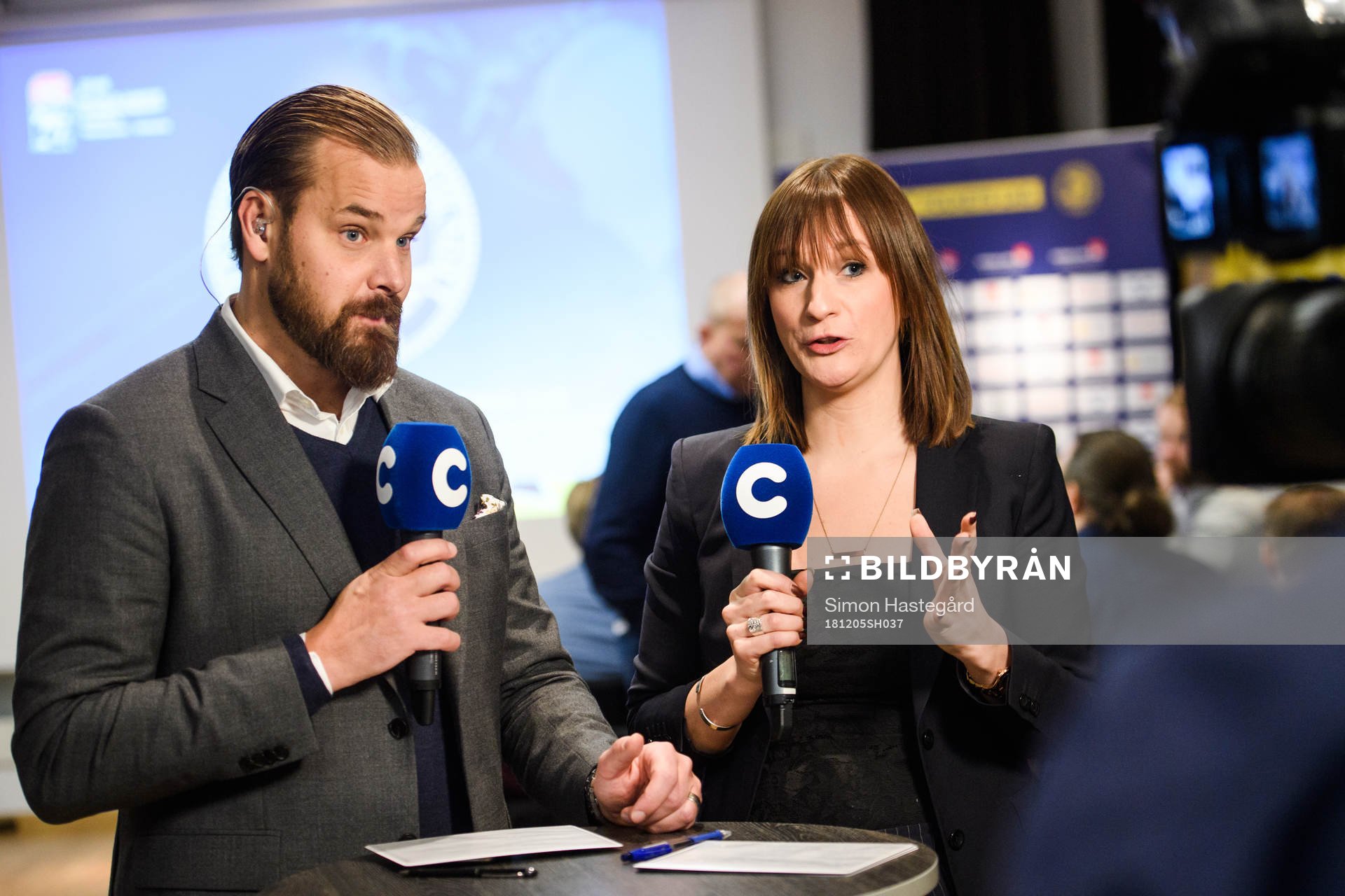 Cmores och Tv4s Sanny Lindström och Lena Sundqvist