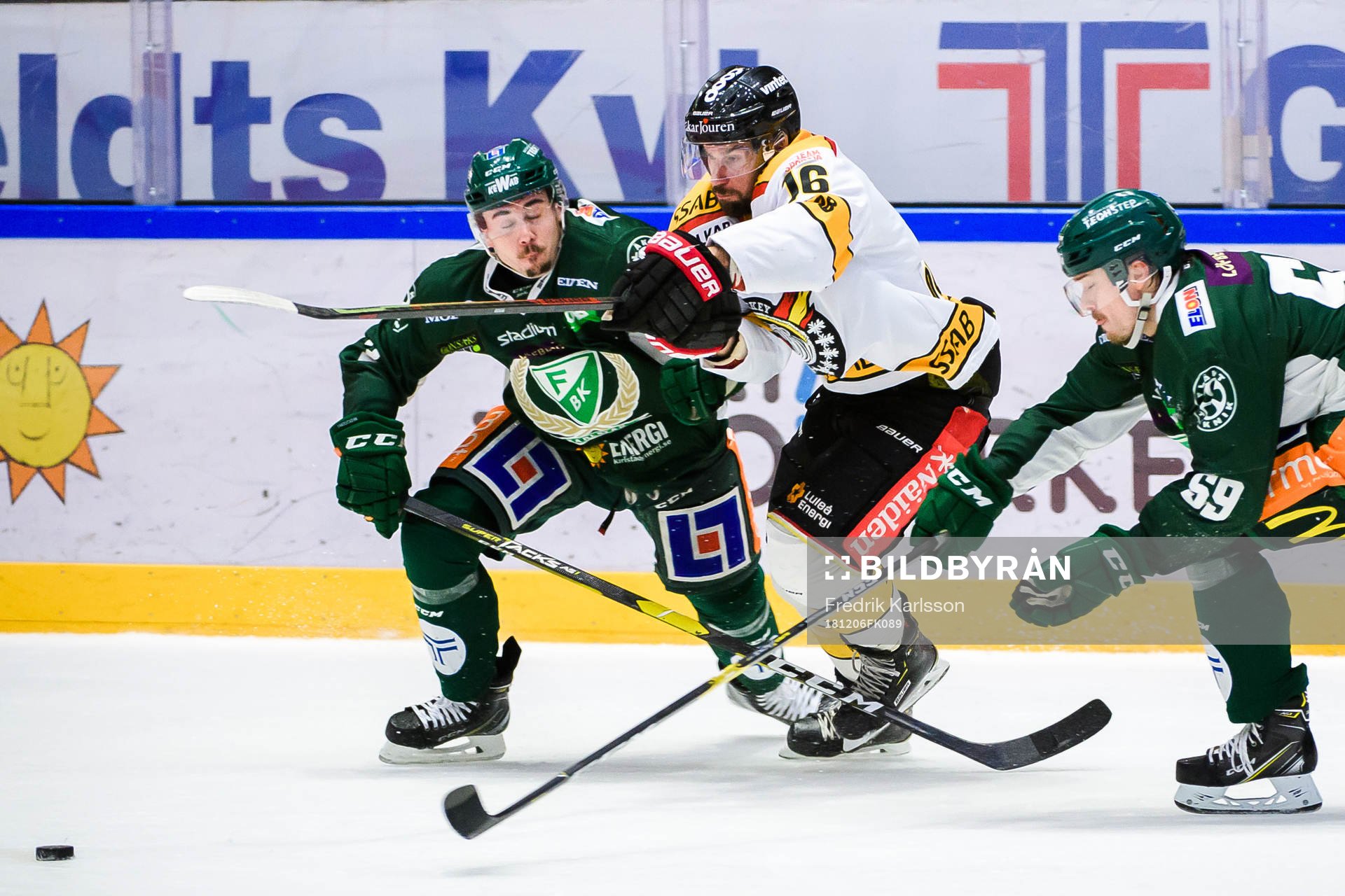 Färjestads Jens Westin och Linus Johansson