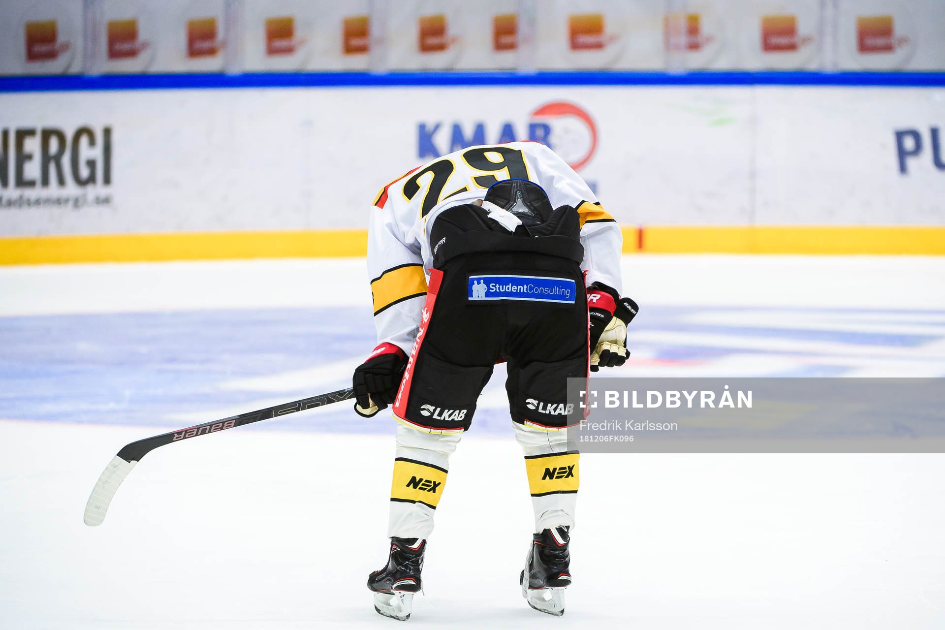 Luleås Erik Gustafsson deppar
