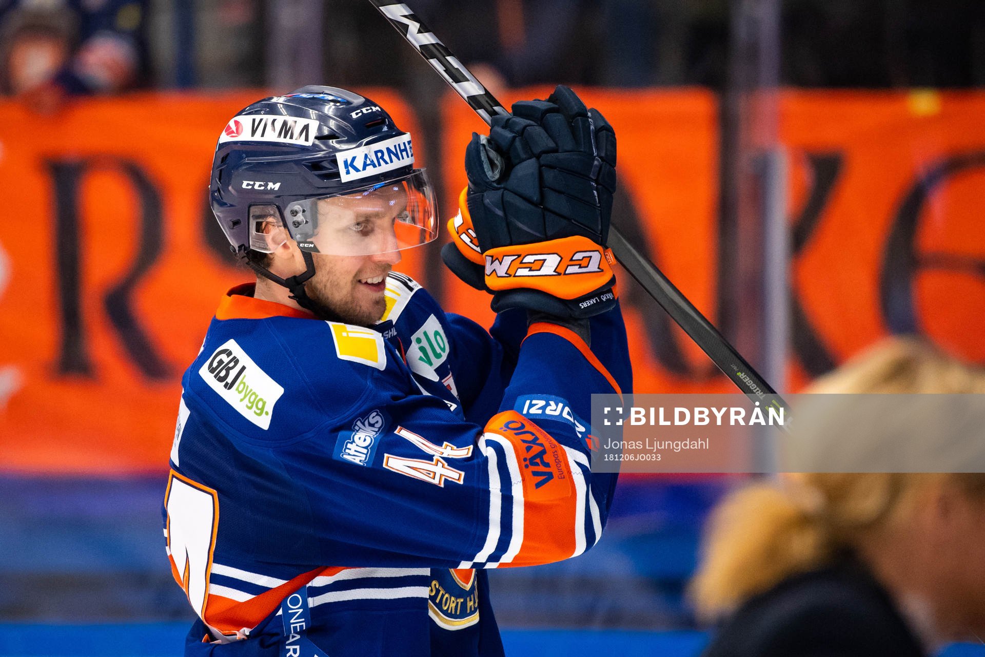 Växjös Peter Andersson jublar