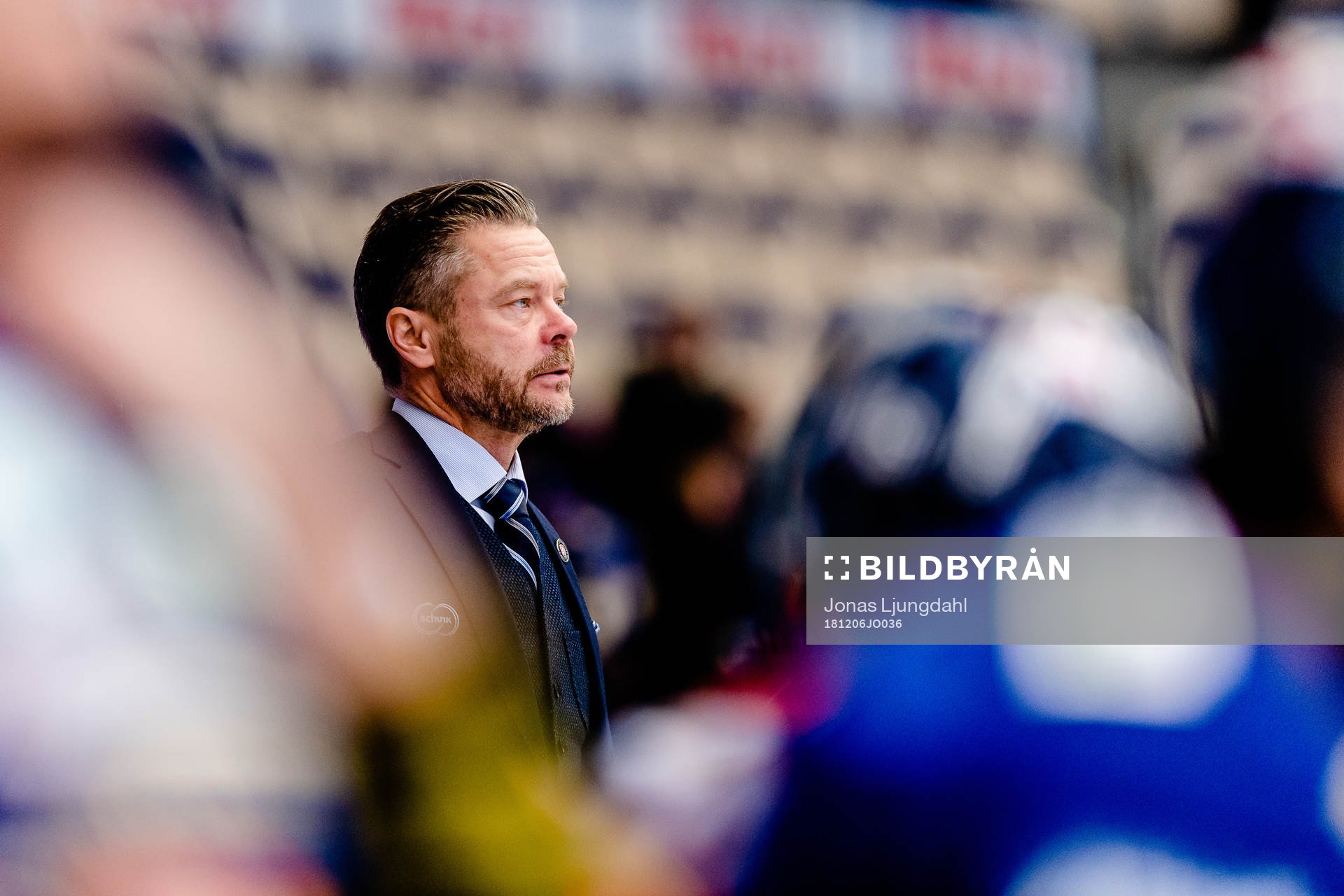 Växjös assisterande tränare Fredrik Hellgren