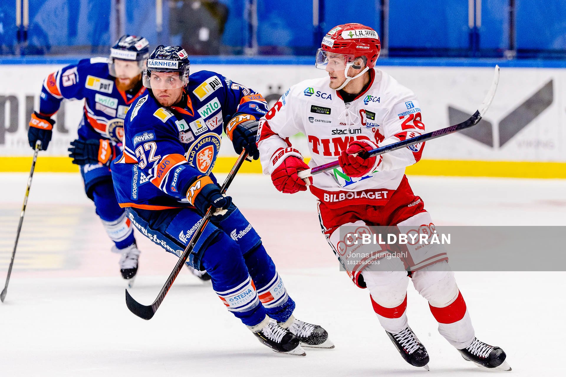 Timrås David Printz och Växjös Lauri Tukonen