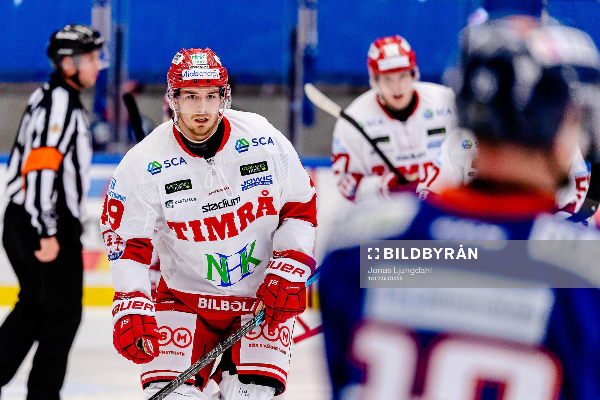 Timrås Sebastian Collberg jublar