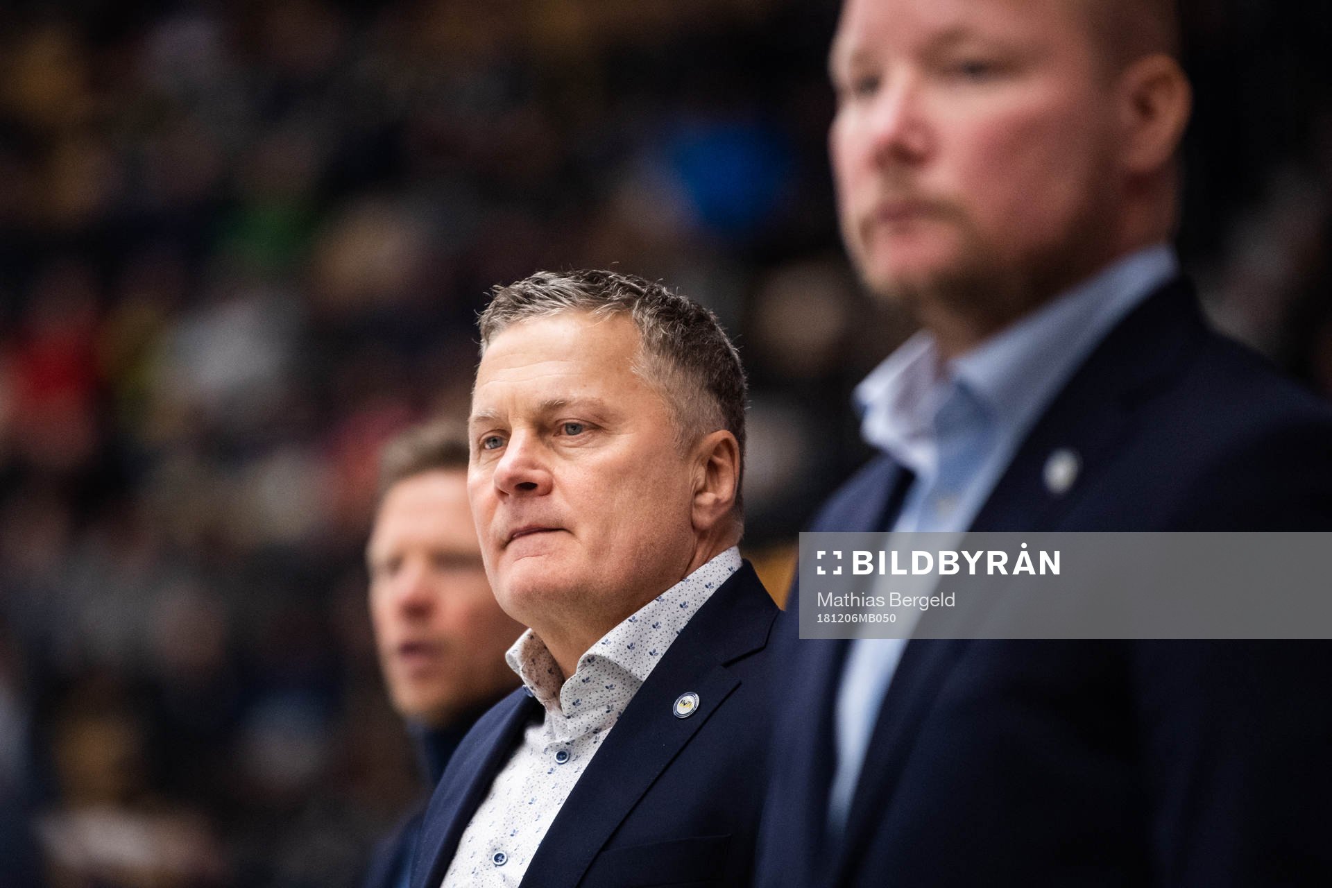 s assisterande tränare Nicklas Rahm, tränare Stephan