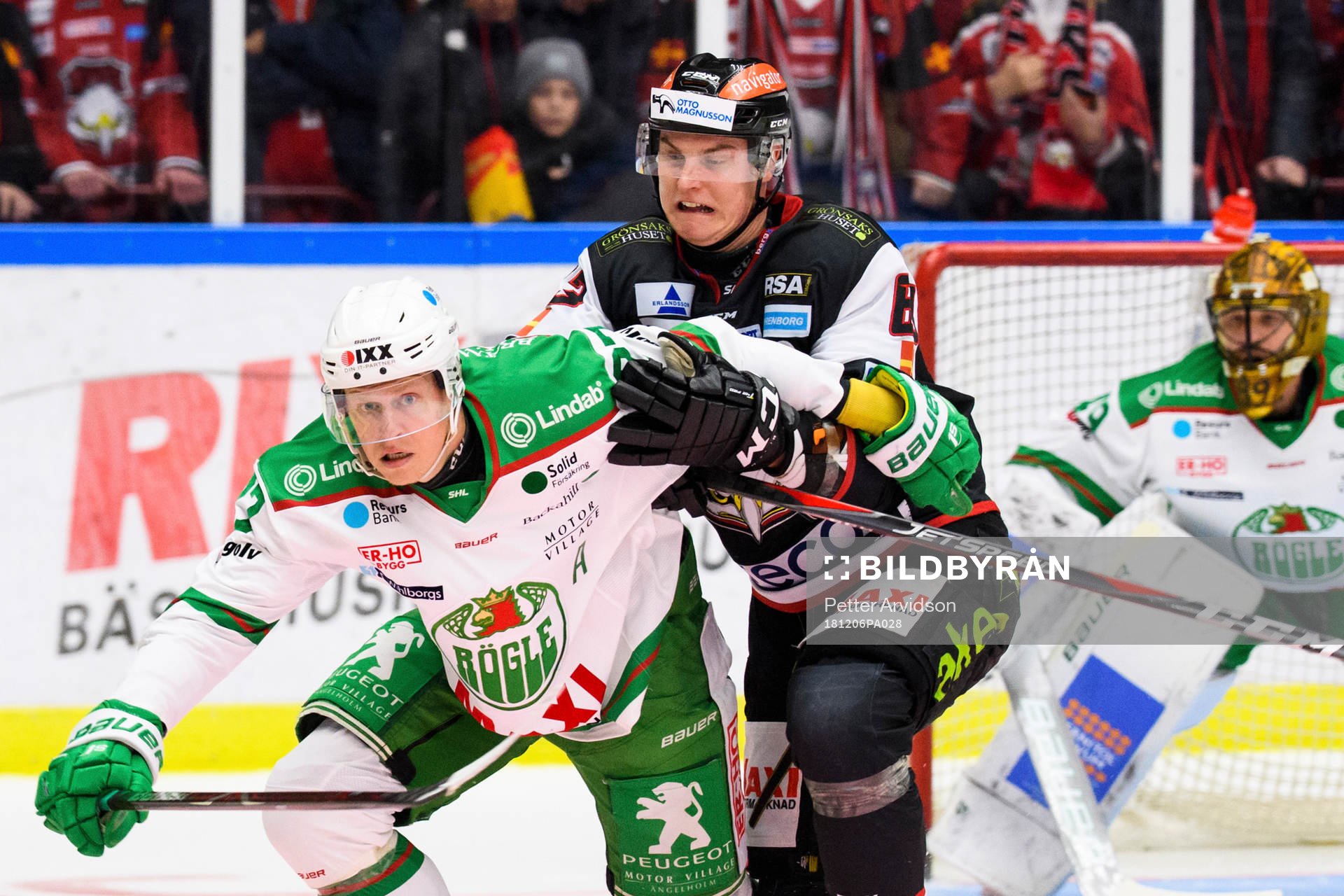 Rögles Jesper Williamsson och Malmö Redhawks Fredrik