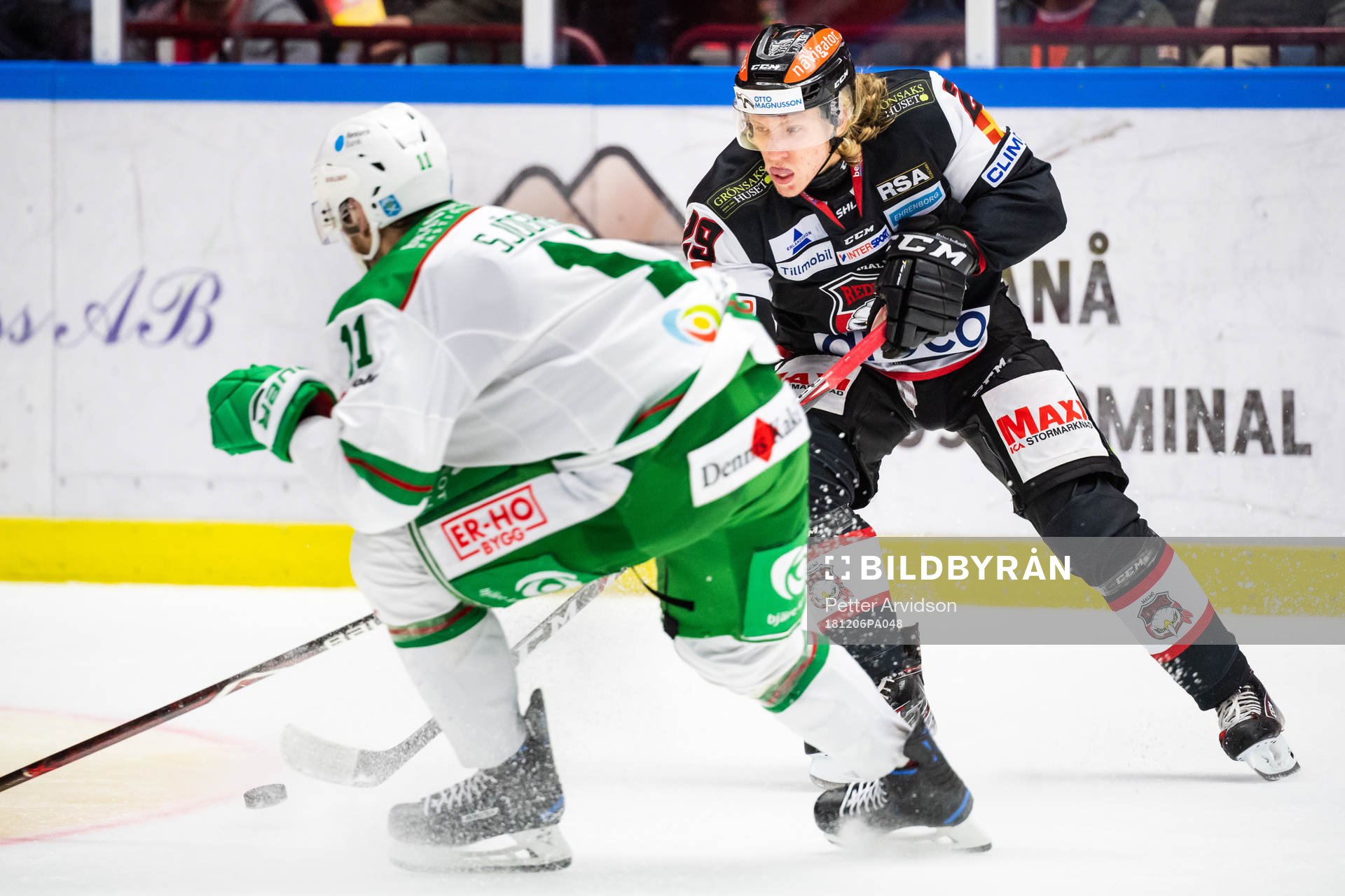 Rögles Mattias Sjögren och Malmö Redhawks Marcus