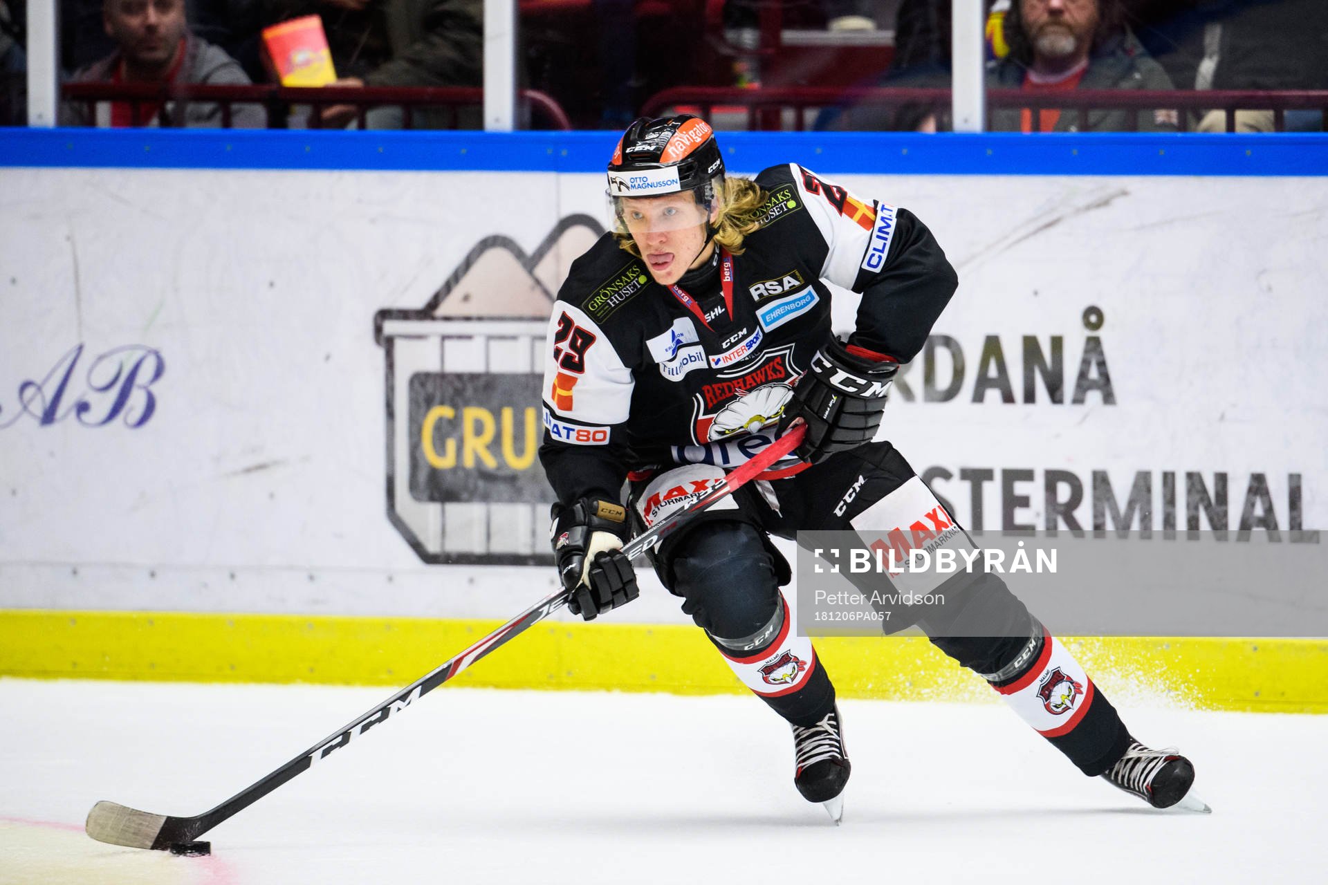 Malmö Redhawks Marcus Sylvegård