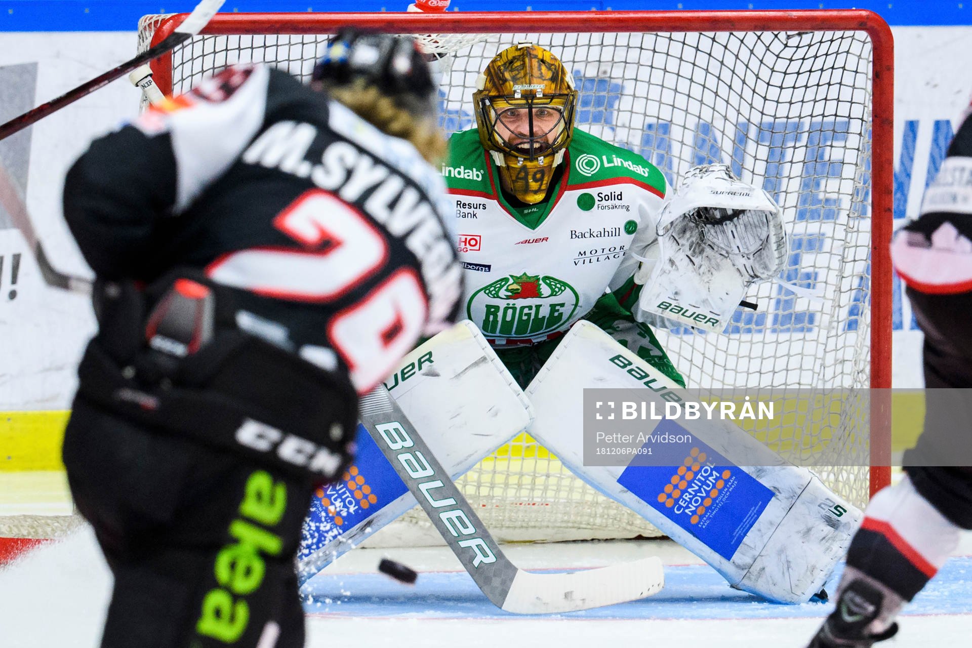 Rögles målvakt Justin Pogge