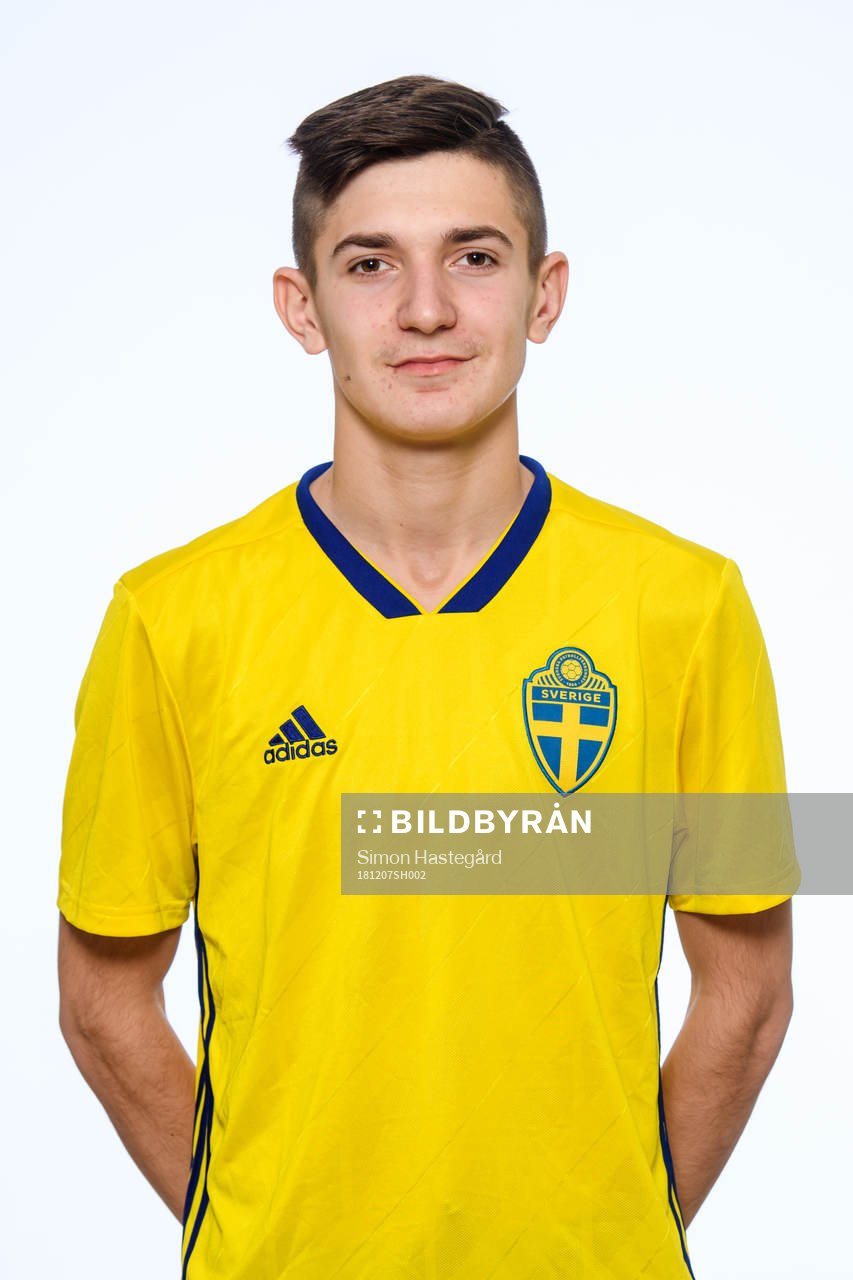 Armin Gigovic i P16-landslaget
