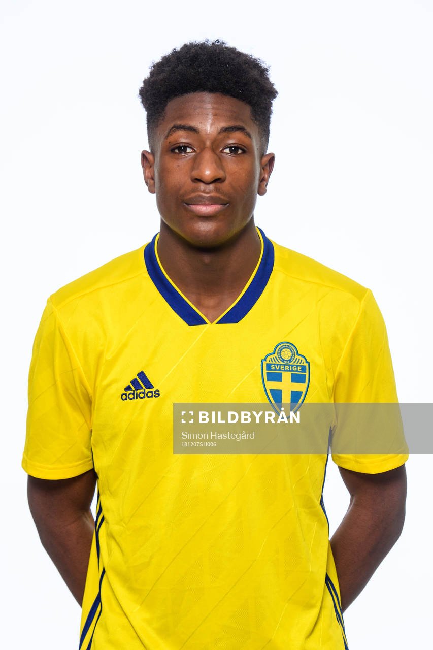 Josafat Mendes i P16-landslaget