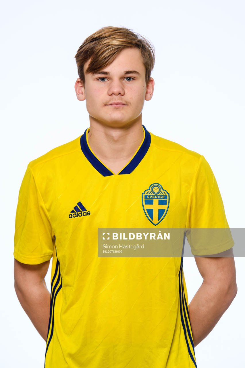 Oscar Uddenäs i P16-landslaget