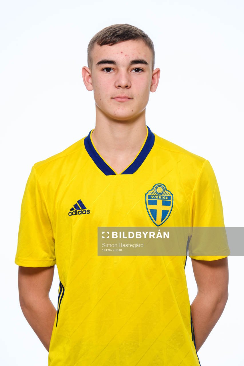 Aleksander Nilsson i P16-landslaget