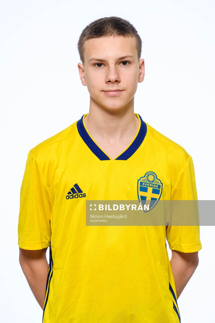 Lucas Kåhed i P16-landslaget