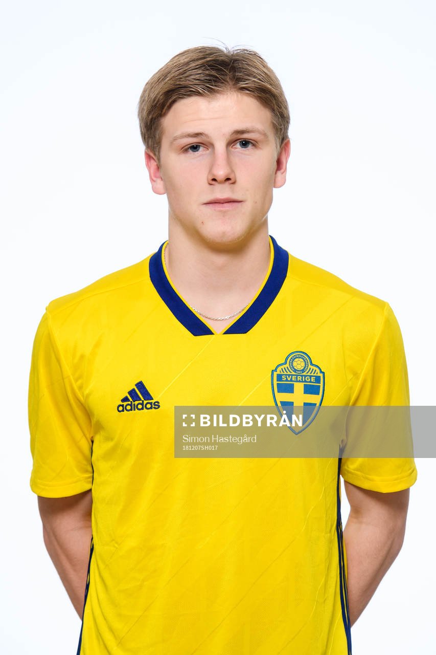 Anton Nygren i P16-landslaget