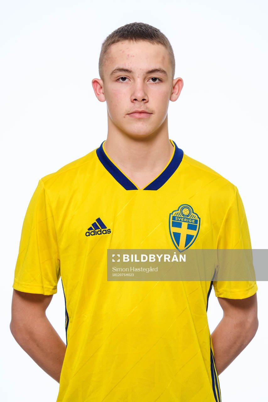 Jacob Ondrejka i P16-landslaget