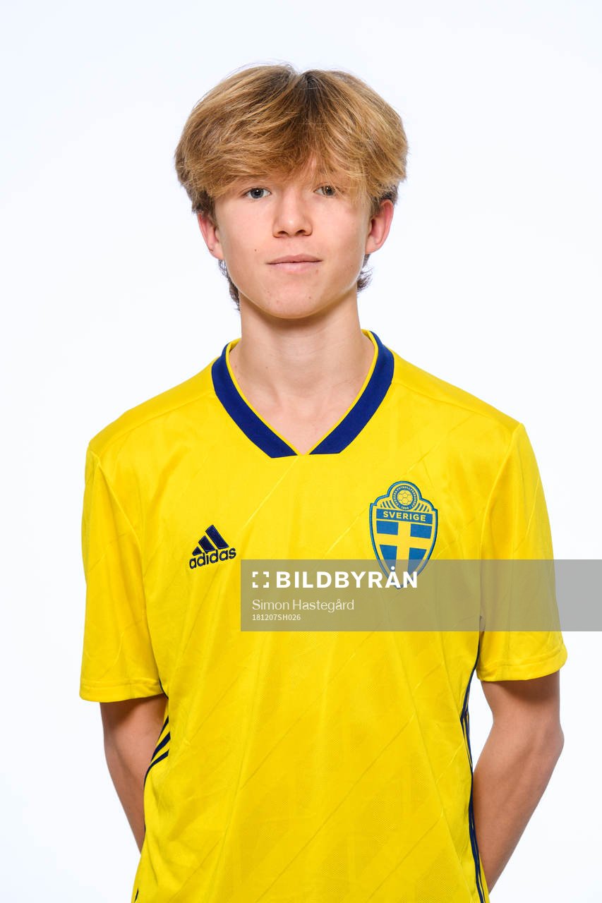 Tom Strannegård i P16-landslaget
