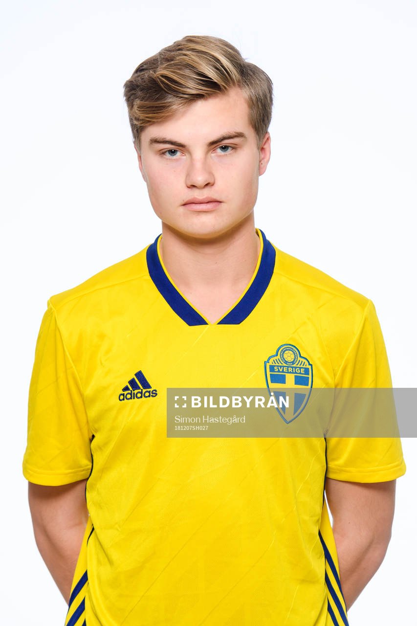 Johan Gudmundsson i P16-landslaget